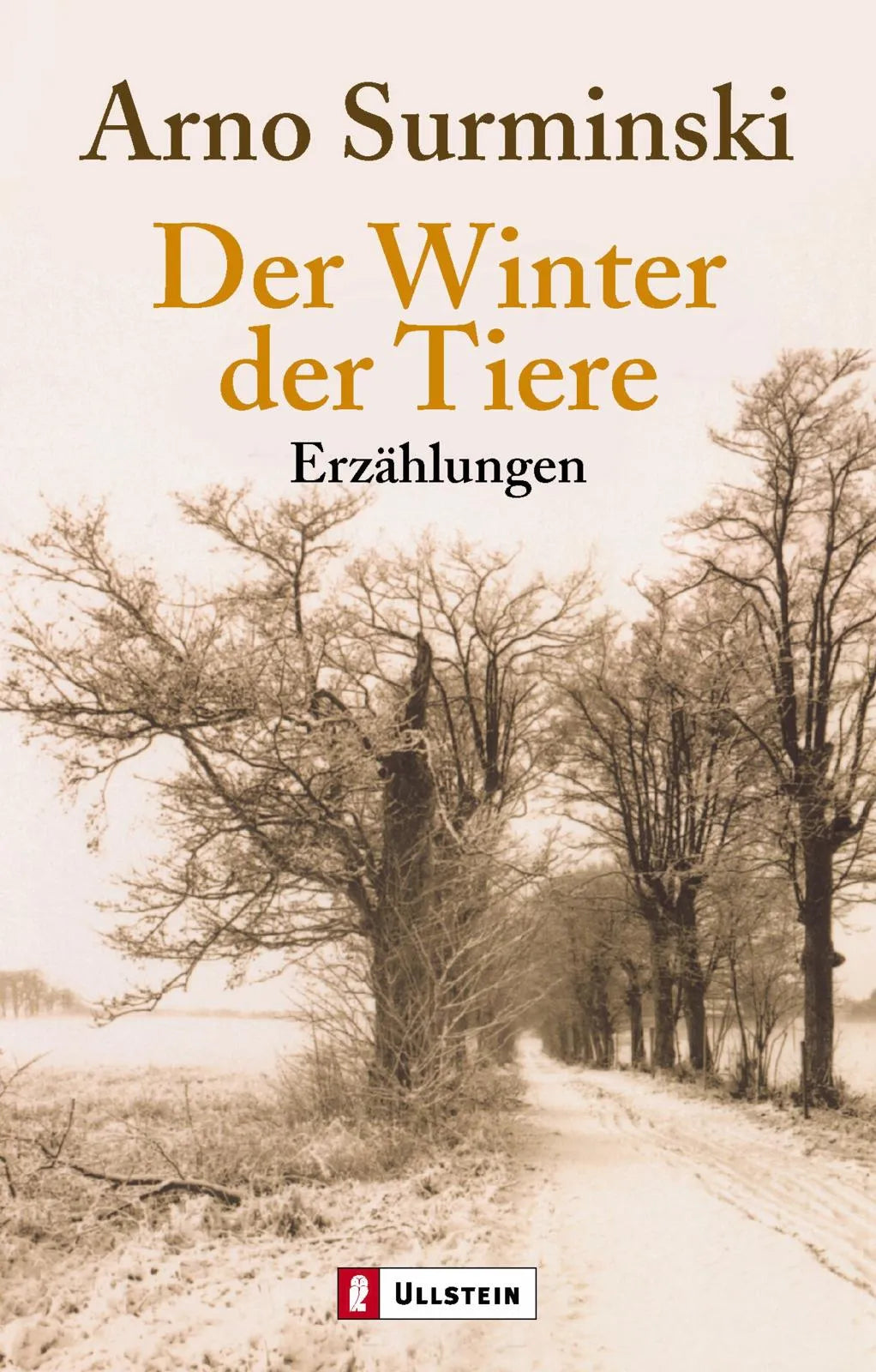 Buchcover von 'Der Winter der Tiere' - Taschenbuch von Arno Surminski