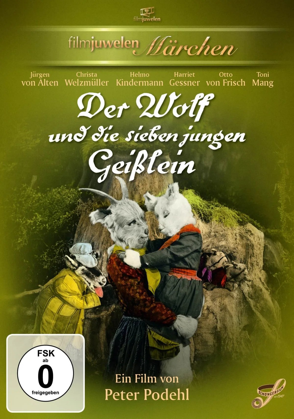 Der Wolf und die sieben jungen Geißlein - DVD