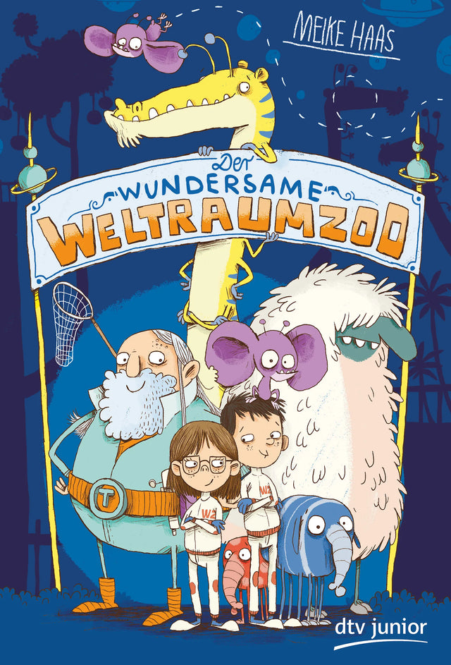 Buchcover von 'Der wundersame Weltraumzoo' - Gebundene Ausgabe von Meike Haas