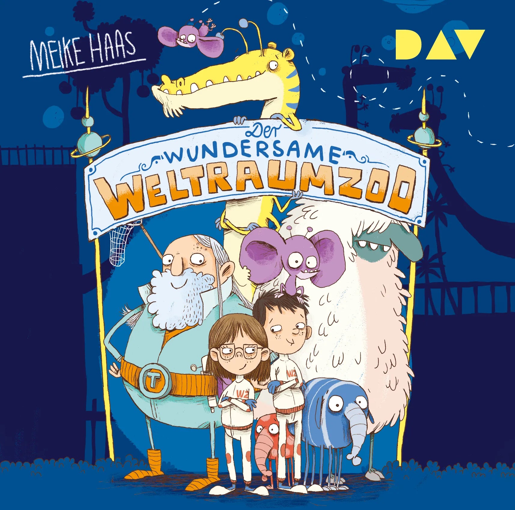 Buchcover von 'Der wundersame Weltraumzoo – Teil 1' - Hörbuch (CD) von Meike Haas