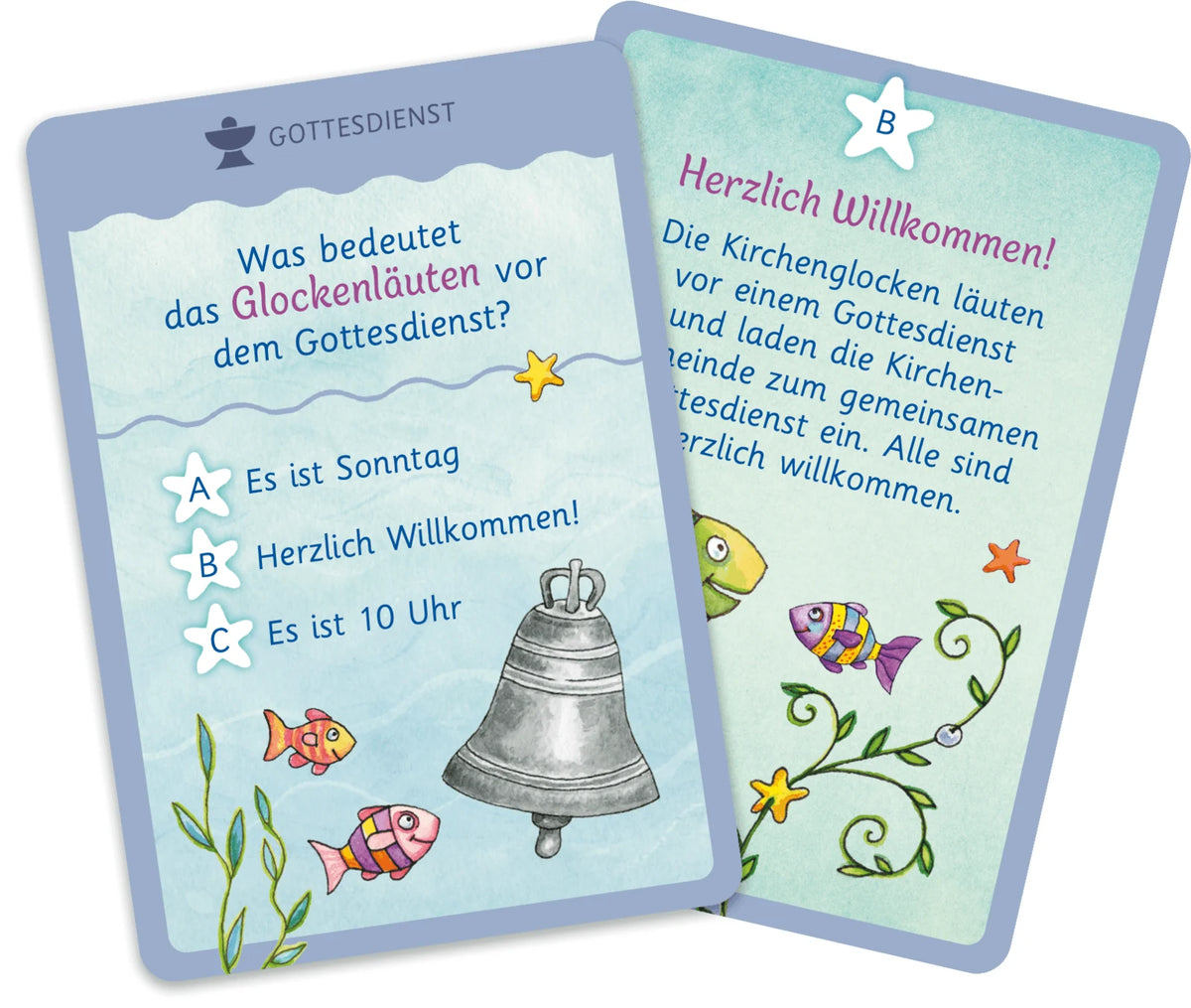 Der Wunschfisch. 50 x Spiel- und Rätselspaß zur Erstkommunion – Ansicht