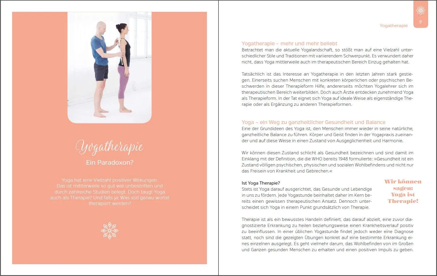 Innenansicht von 'Der Yoga-Doc' - Taschenbuch