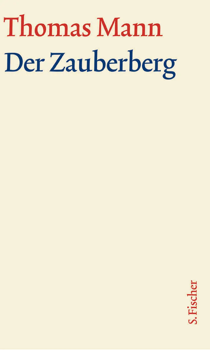 Buchcover von 'Der Zauberberg' - Gebundene Ausgabe von Thomas Mann