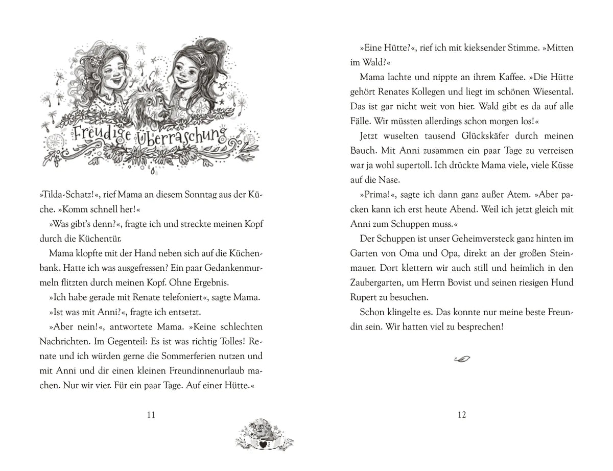 Detailansicht: Der Zaubergarten – Wunder blühen bunt (Hardcover)