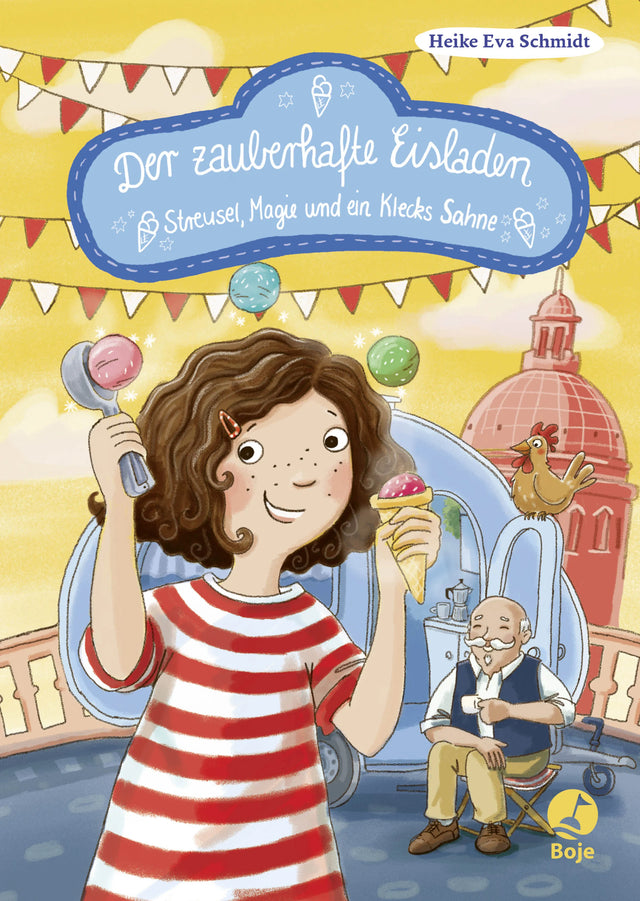 Buchcover von 'Der zauberhafte Eisladen' - Gebundene Ausgabe von Heike Eva Schmidt