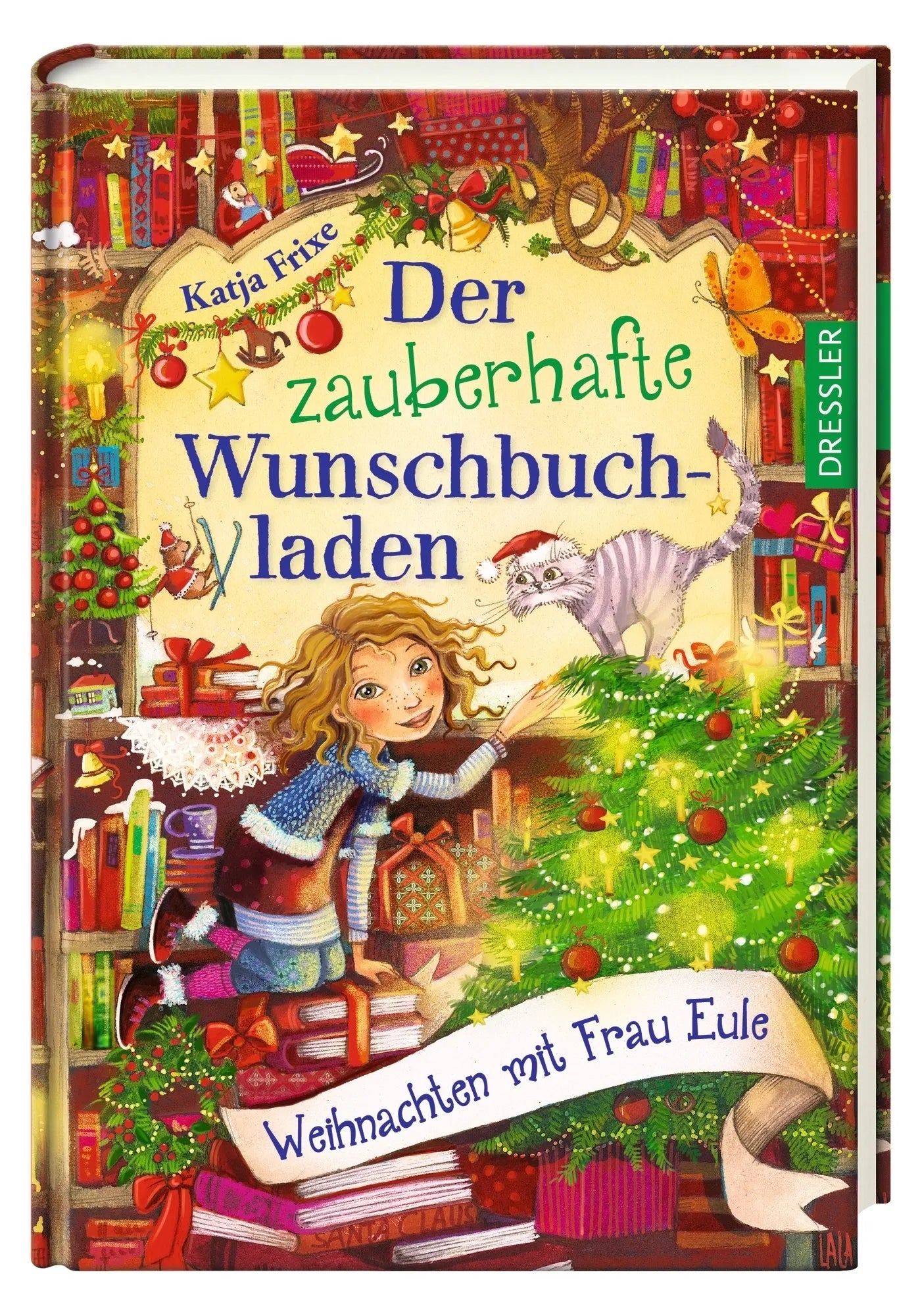 Produktansicht: Der zauberhafte Wunschbuchladen 5. Weihnachten mit Frau Eule (Gebundene Ausgabe)