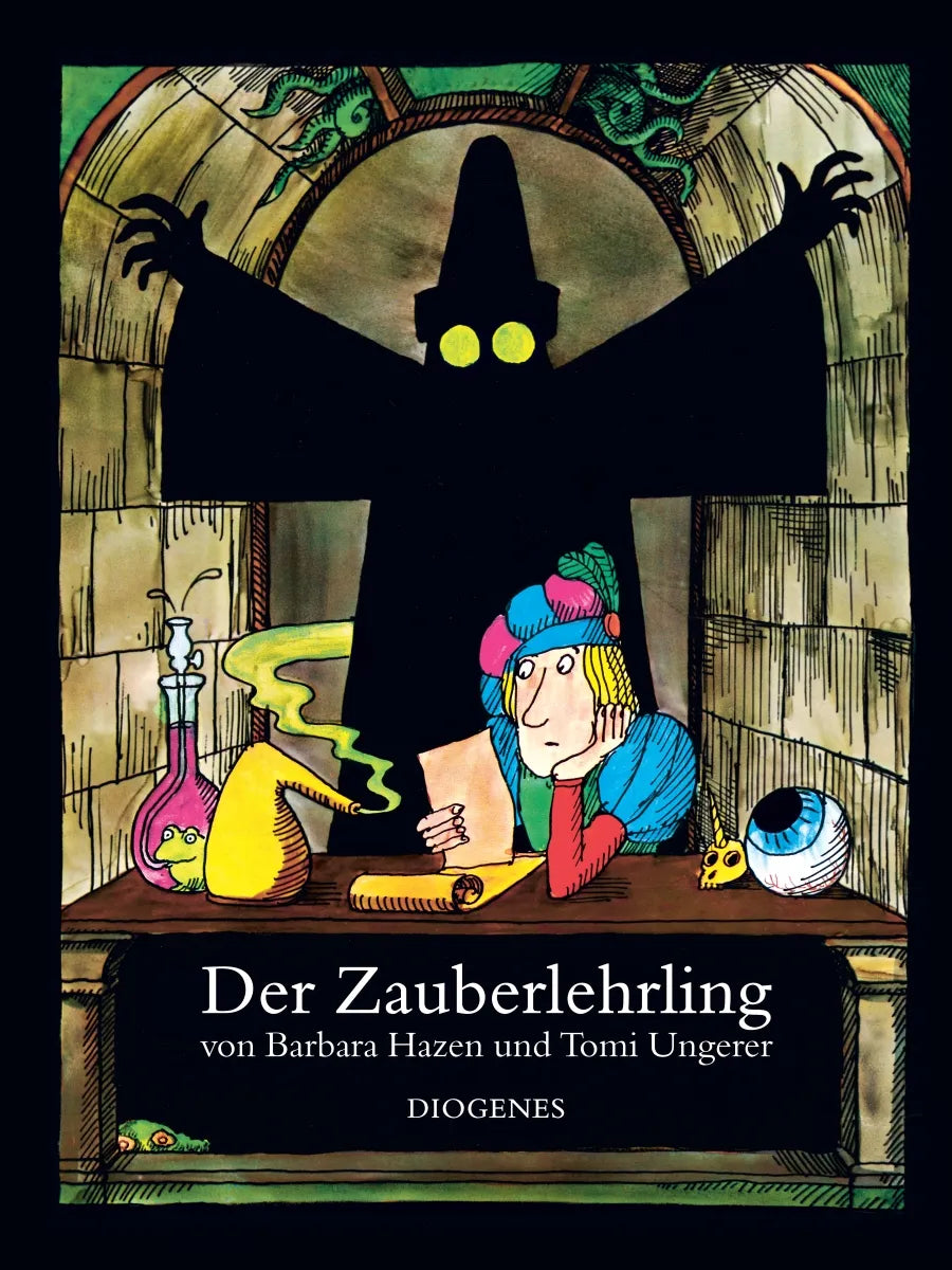 Buchcover von 'Der Zauberlehrling' - Gebundene Ausgabe von Tomi Ungerer