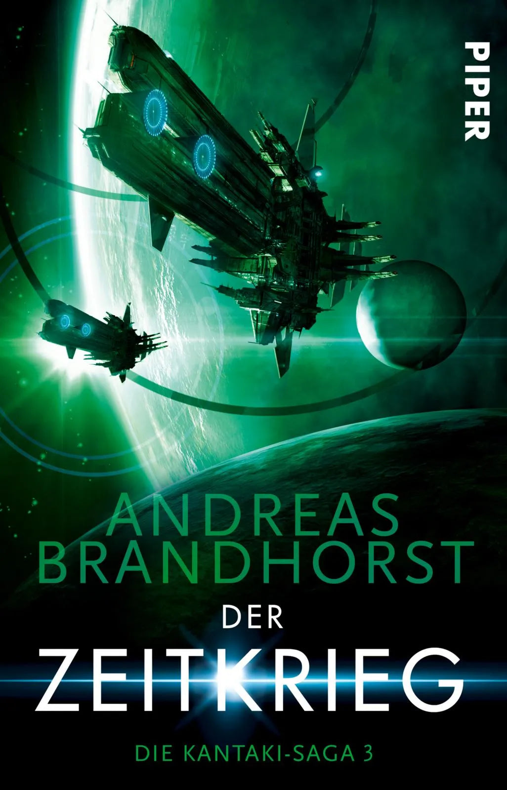 Buchcover von 'Der Zeitkrieg' - Taschenbuch von Andreas Brandhorst