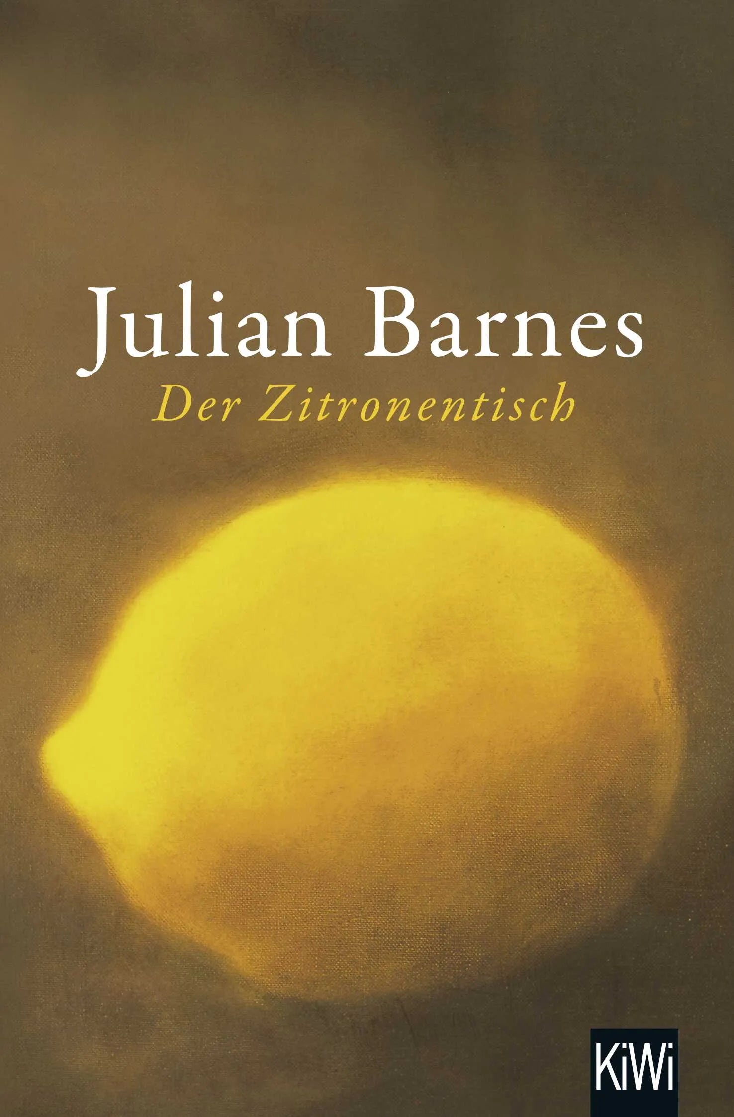 Buchcover von 'Der Zitronentisch' - Taschenbuch von Julian Barnes
