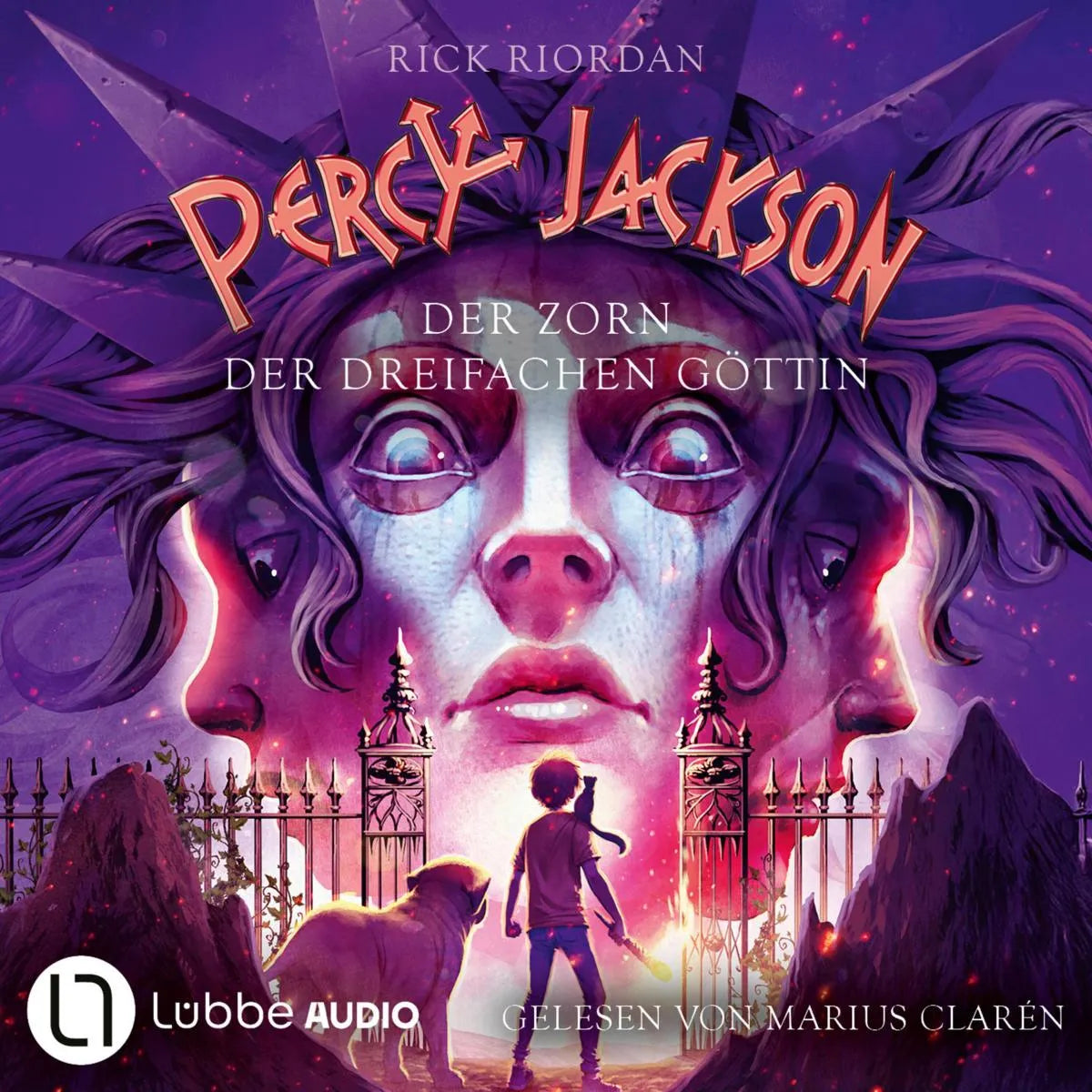 Cover: Der Zorn der dreifachen Göttin (Hörbuch Download) von Rick Riordan