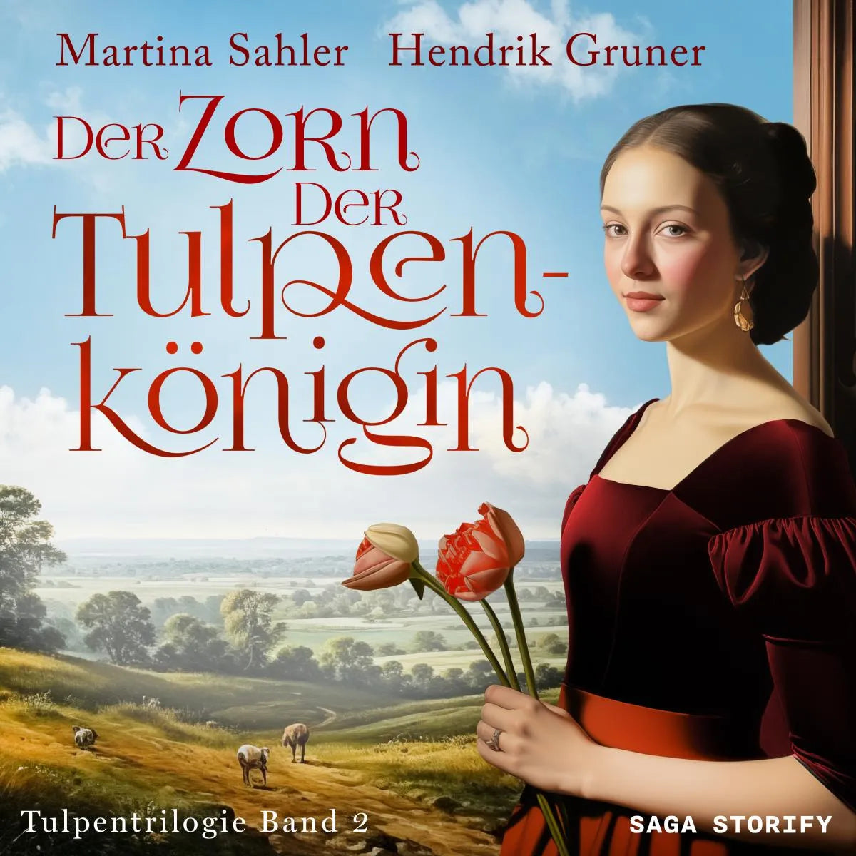 Cover: Der Zorn der Tulpenkönigin (Hörbuch Download) von Martina Sahler