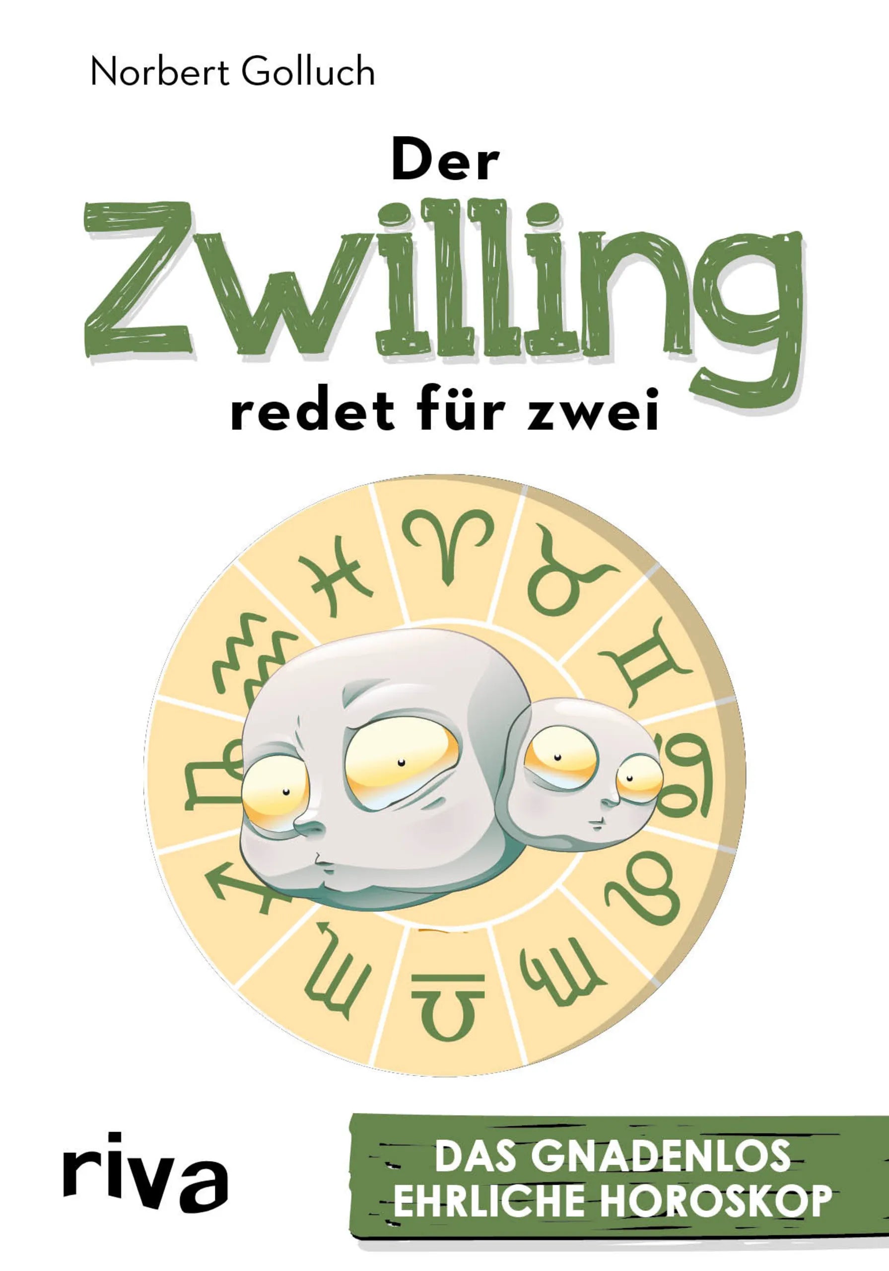 Buchcover von 'Der Zwilling redet für zwei' - Taschenbuch von Norbert Golluch