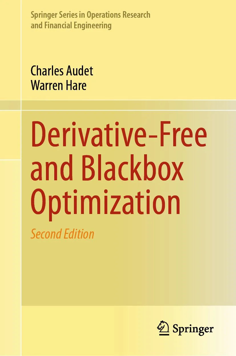 Cover: Derivative-Free and Blackbox Optimization (E-Book) von Charles Audet