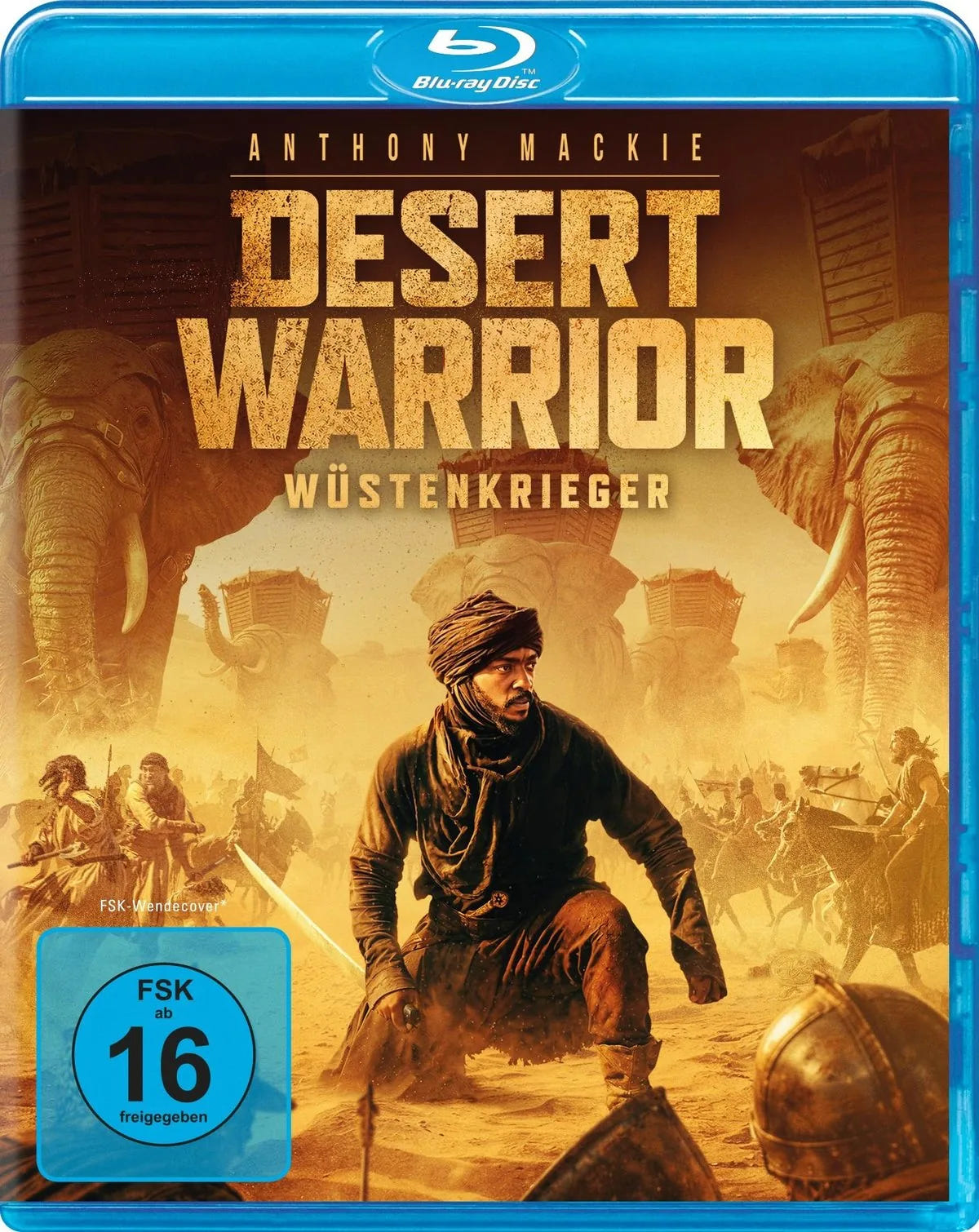 Blu-ray-Cover: Desert Warrior - Wüstenkrieger. Regie: Rupert Wyarr