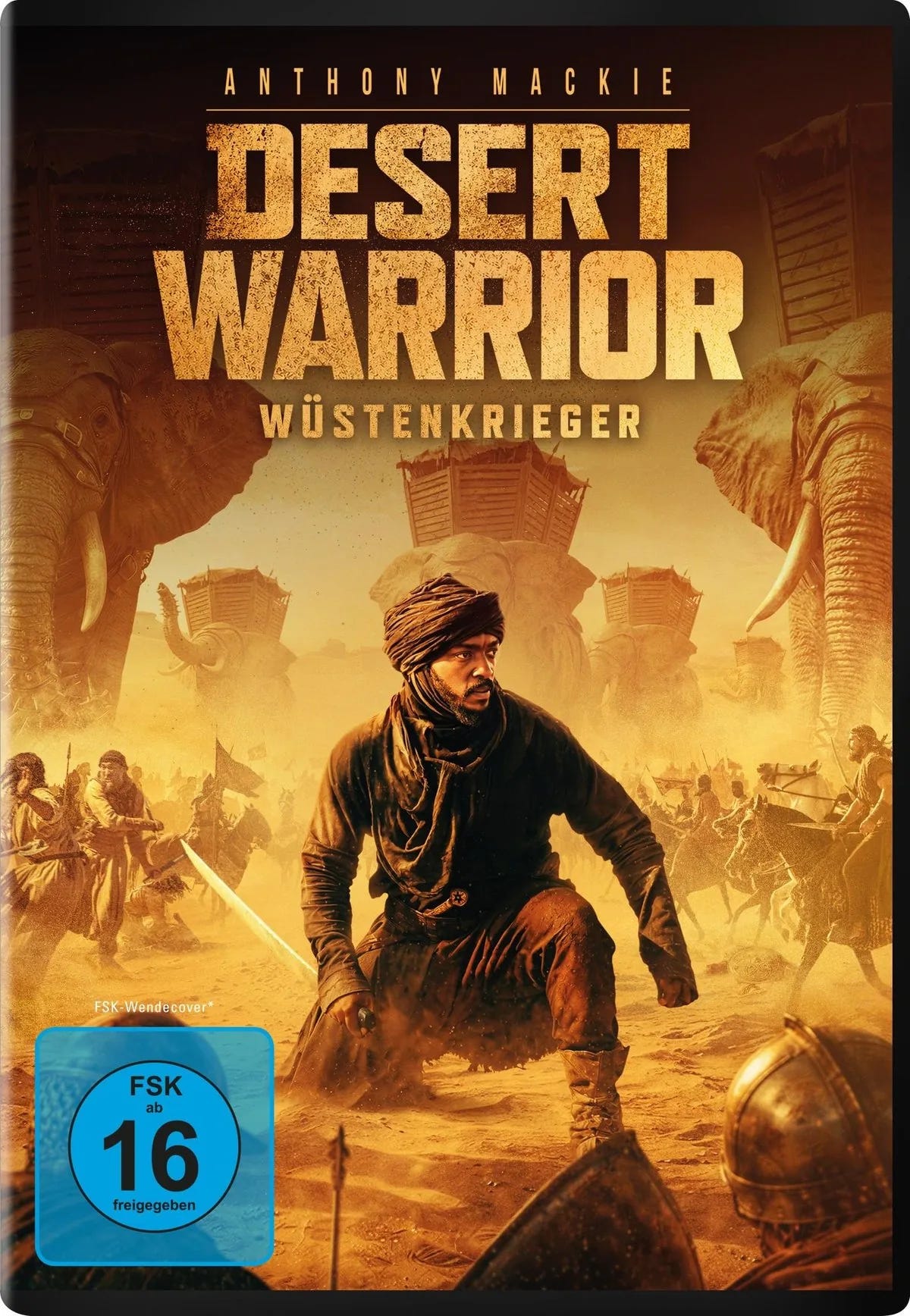 DVD-Cover: Desert Warrior - Wüstenkrieger. Regie: Rupert Wyarr