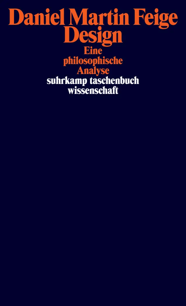 Buchcover von 'Design' - Taschenbuch von Daniel Martin Feige