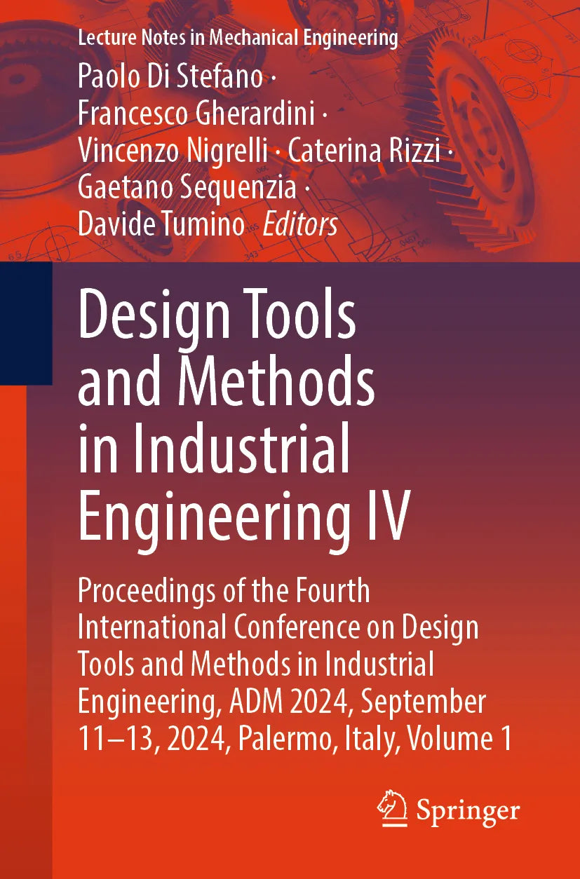 Cover: Design Tools and Methods in Industrial Engineering IV (E-Book)