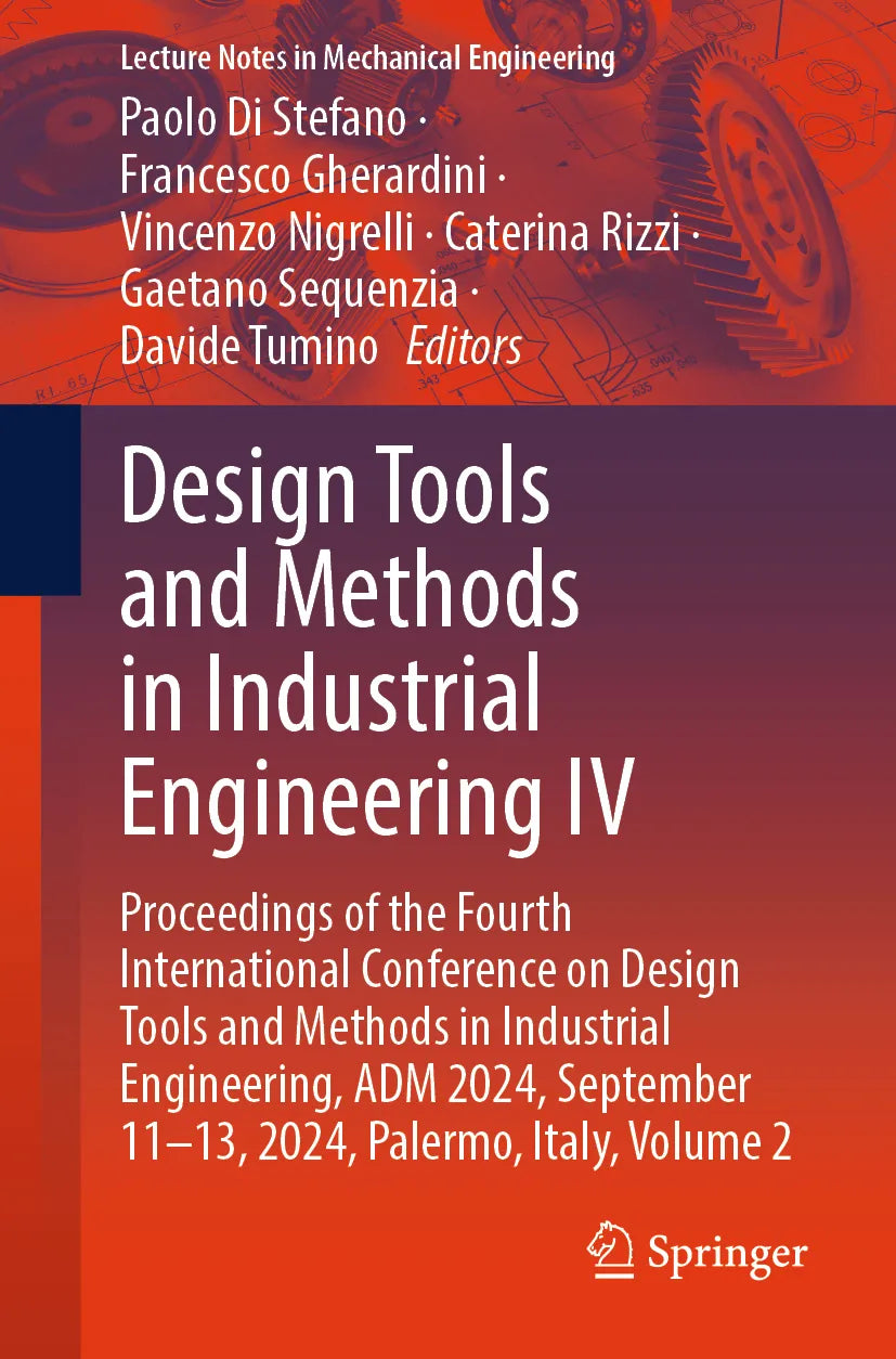 Cover: Design Tools and Methods in Industrial Engineering IV (E-Book)