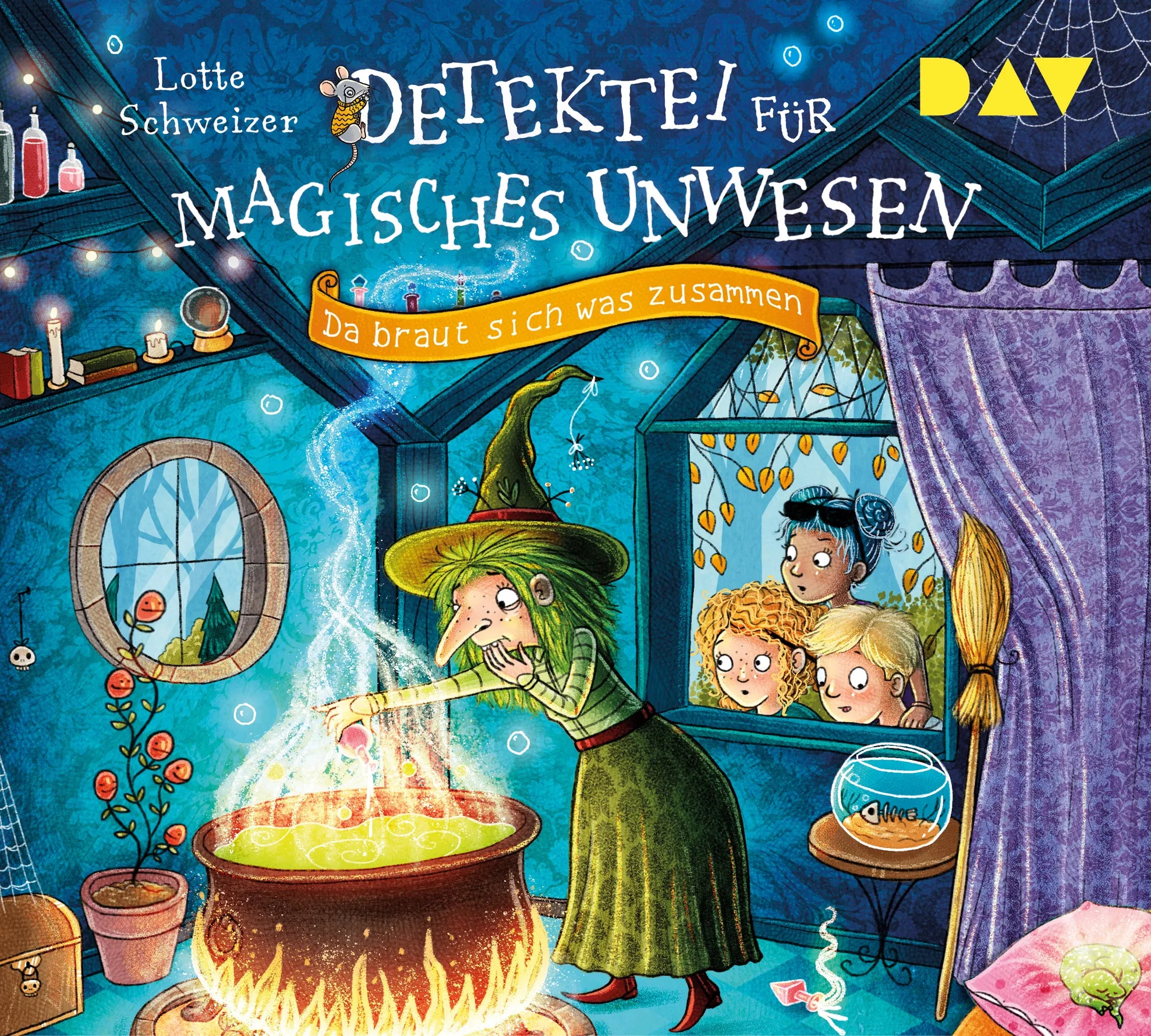 Buchcover von 'Detektei für magisches Unwesen – Teil 2: Da braut sich was zusammen' - Hörbuch (CD) von Lotte Schweizer