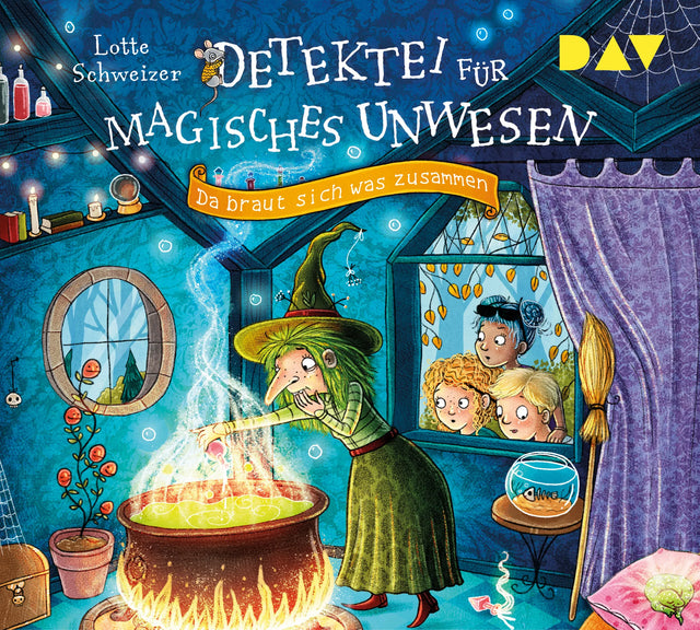 Buchcover von 'Detektei für magisches Unwesen – Teil 2: Da braut sich was zusammen' - Hörbuch (CD) von Lotte Schweizer
