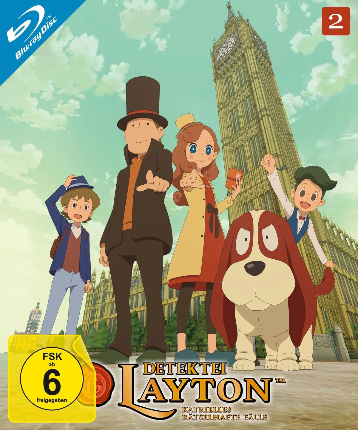 Detektei Layton - Katrielles rätselhafte Fälle: - Blu-ray Disc