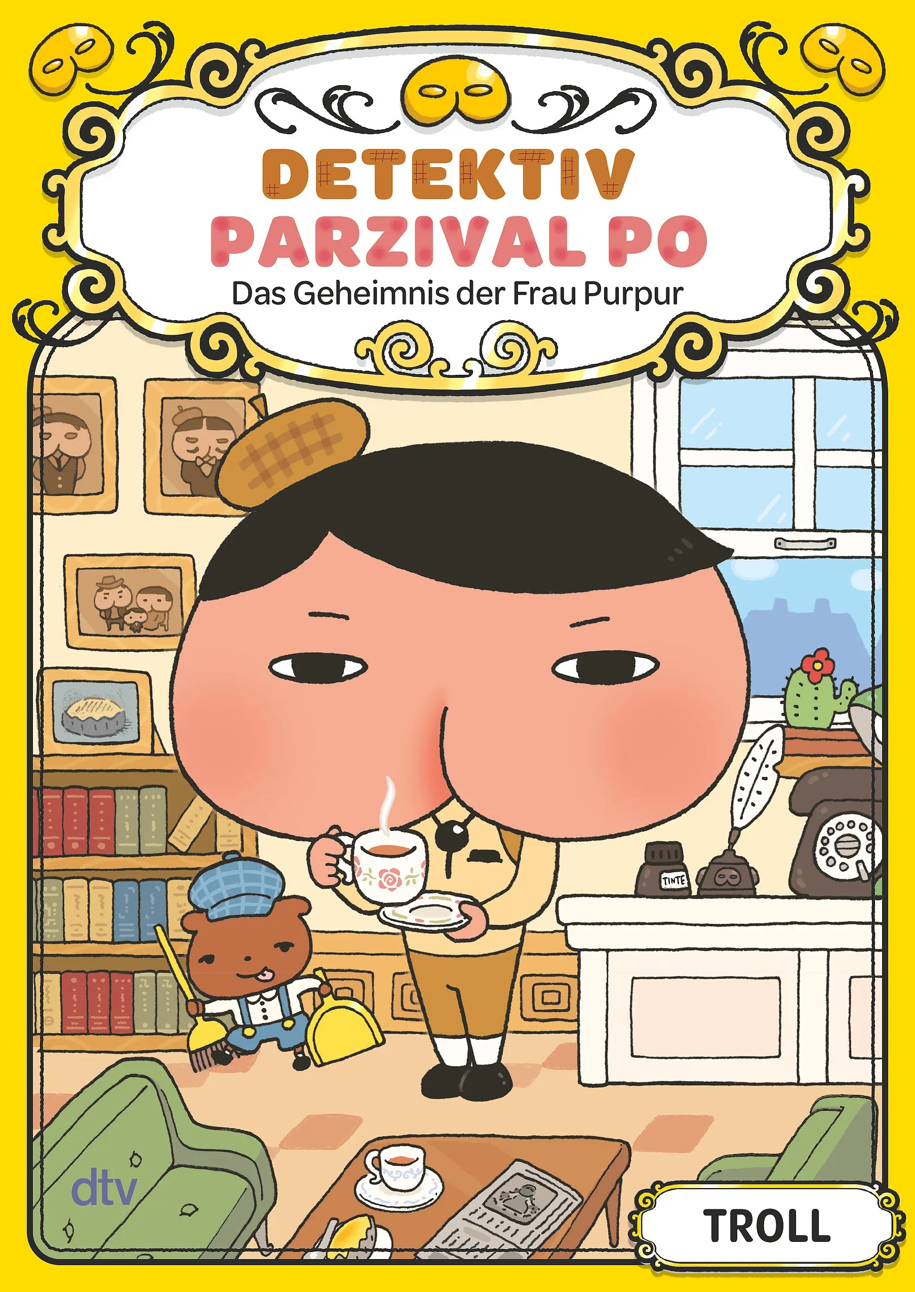 Buchcover von 'Detektiv Parzival Po' - Gebundene Ausgabe von Troll