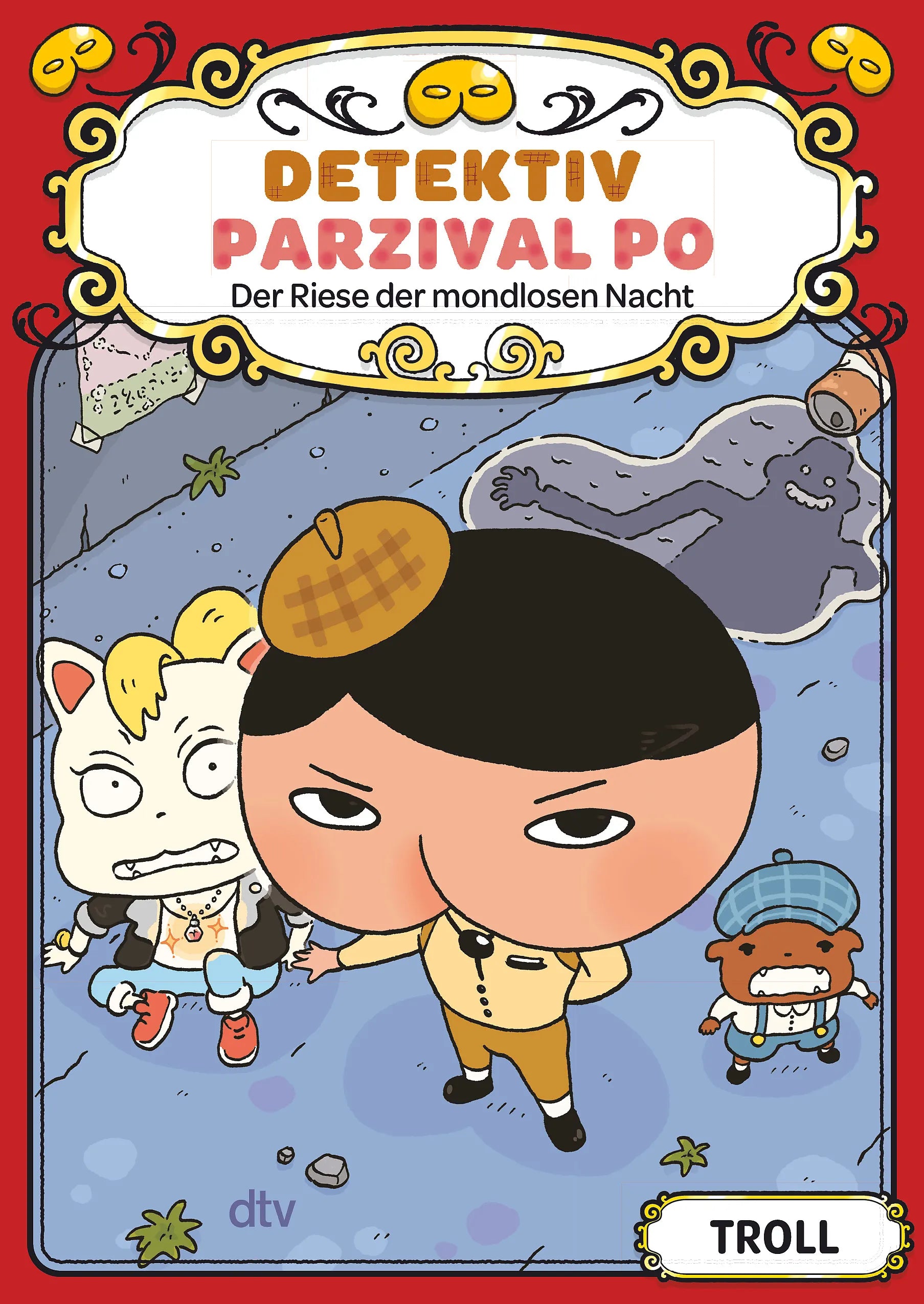 Buchcover von 'Detektiv Parzival Po' - Gebundene Ausgabe von Troll
