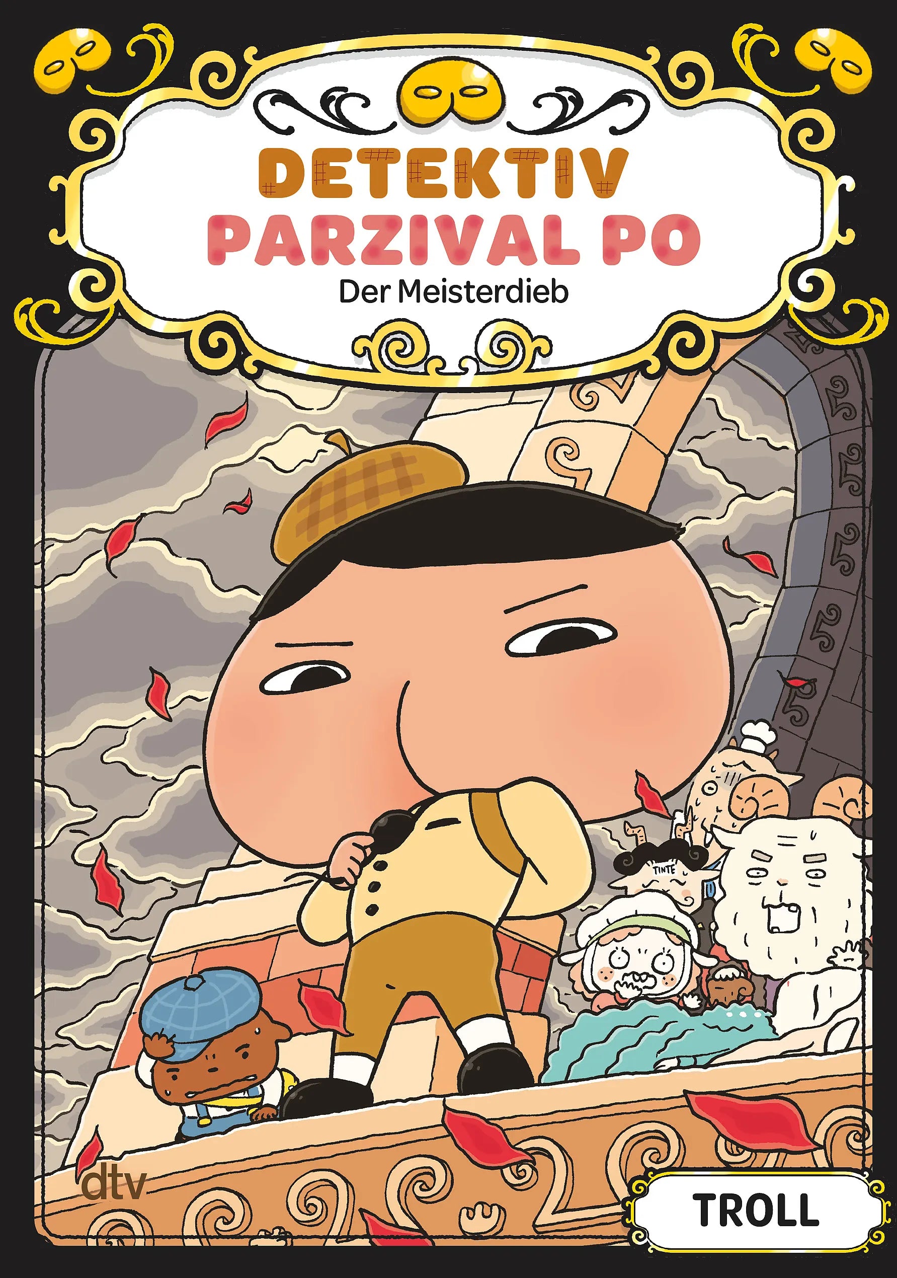 Buchcover von 'Detektiv Parzival Po' - Gebundene Ausgabe von Troll