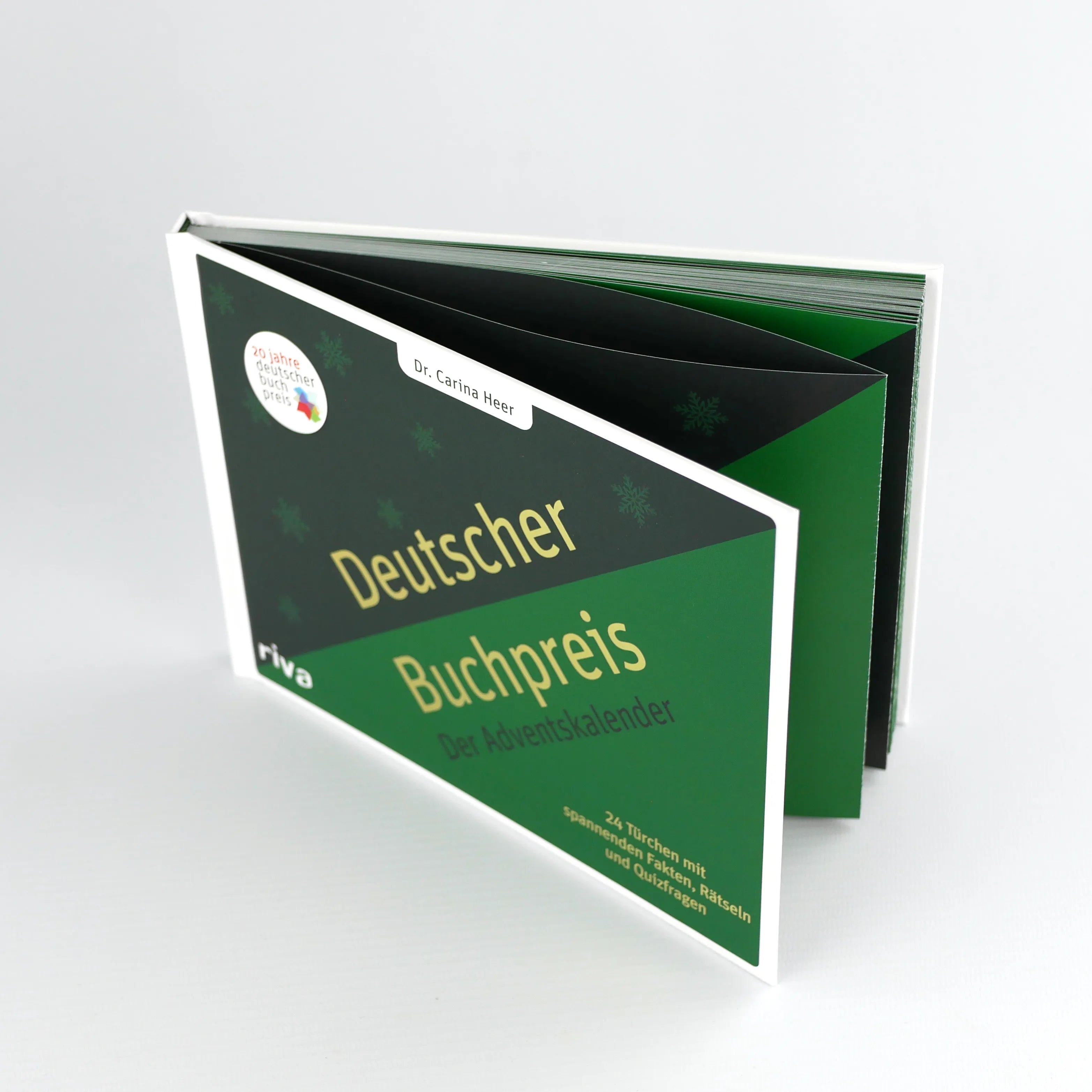 Innenansicht von 'Deutscher Buchpreis – Der Adventskalender' - Gebundene Ausgabe