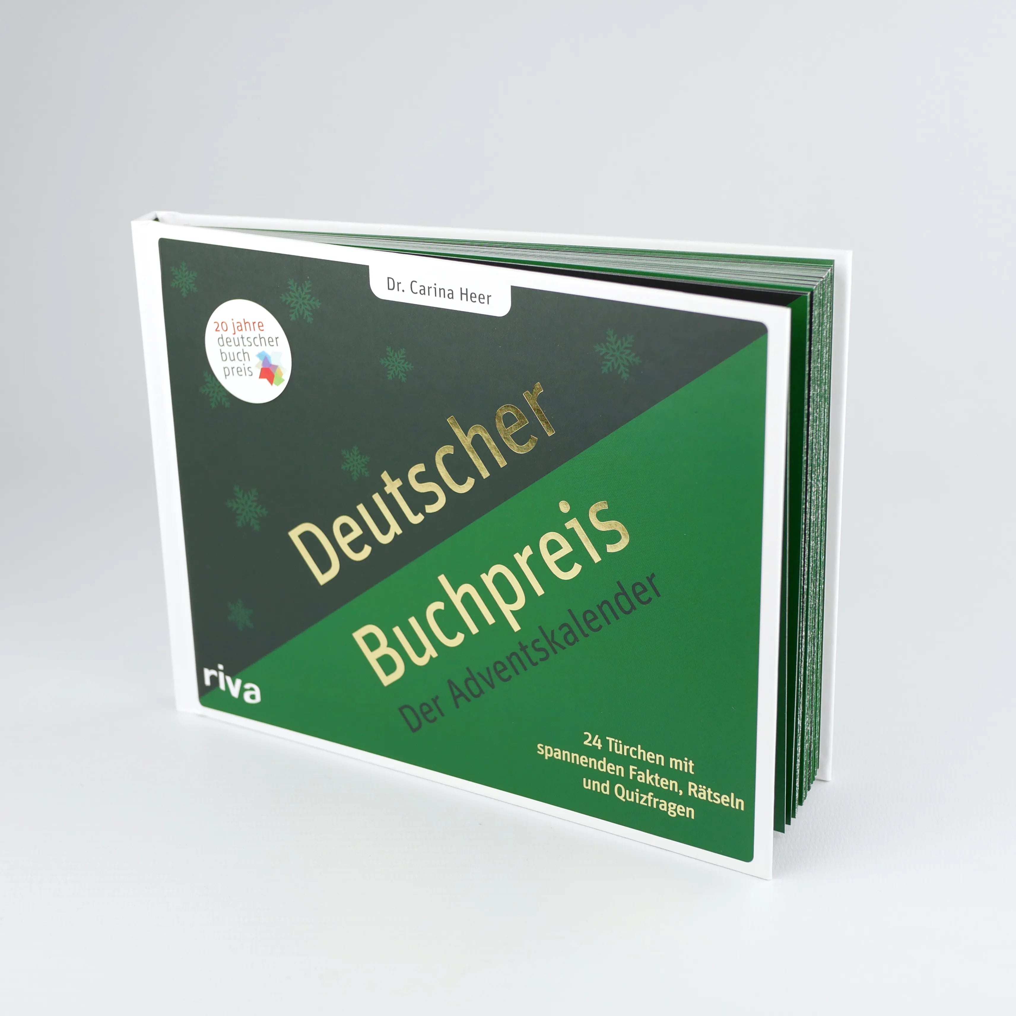 Innenansicht von 'Deutscher Buchpreis – Der Adventskalender' - Gebundene Ausgabe