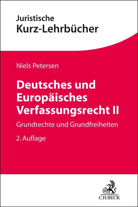 Buchcover von 'Deutsches und Europäisches Verfassungsrecht II' - Taschenbuch von Niels Petersen
