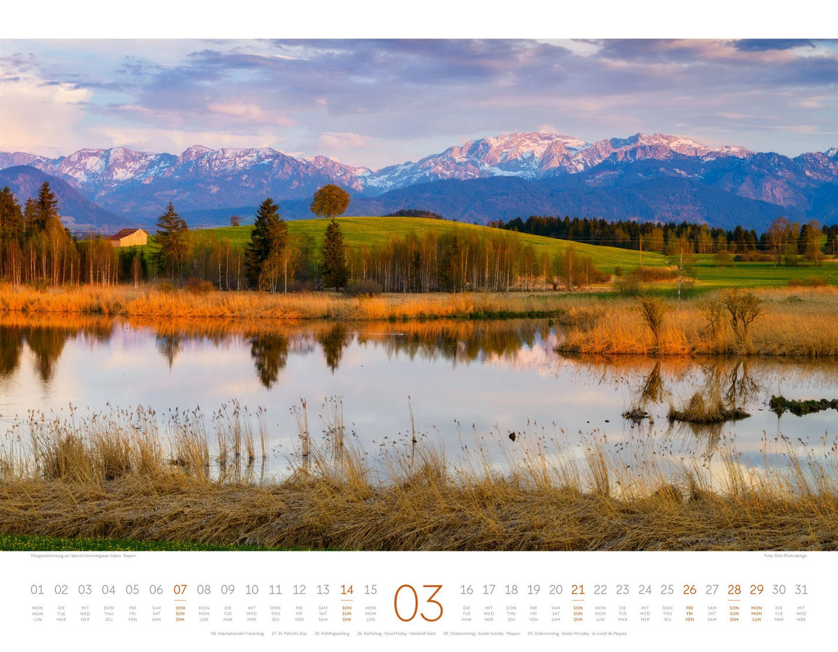 Deutschland Kalender 2027 | Zauberhafte Landschaften – Ansicht