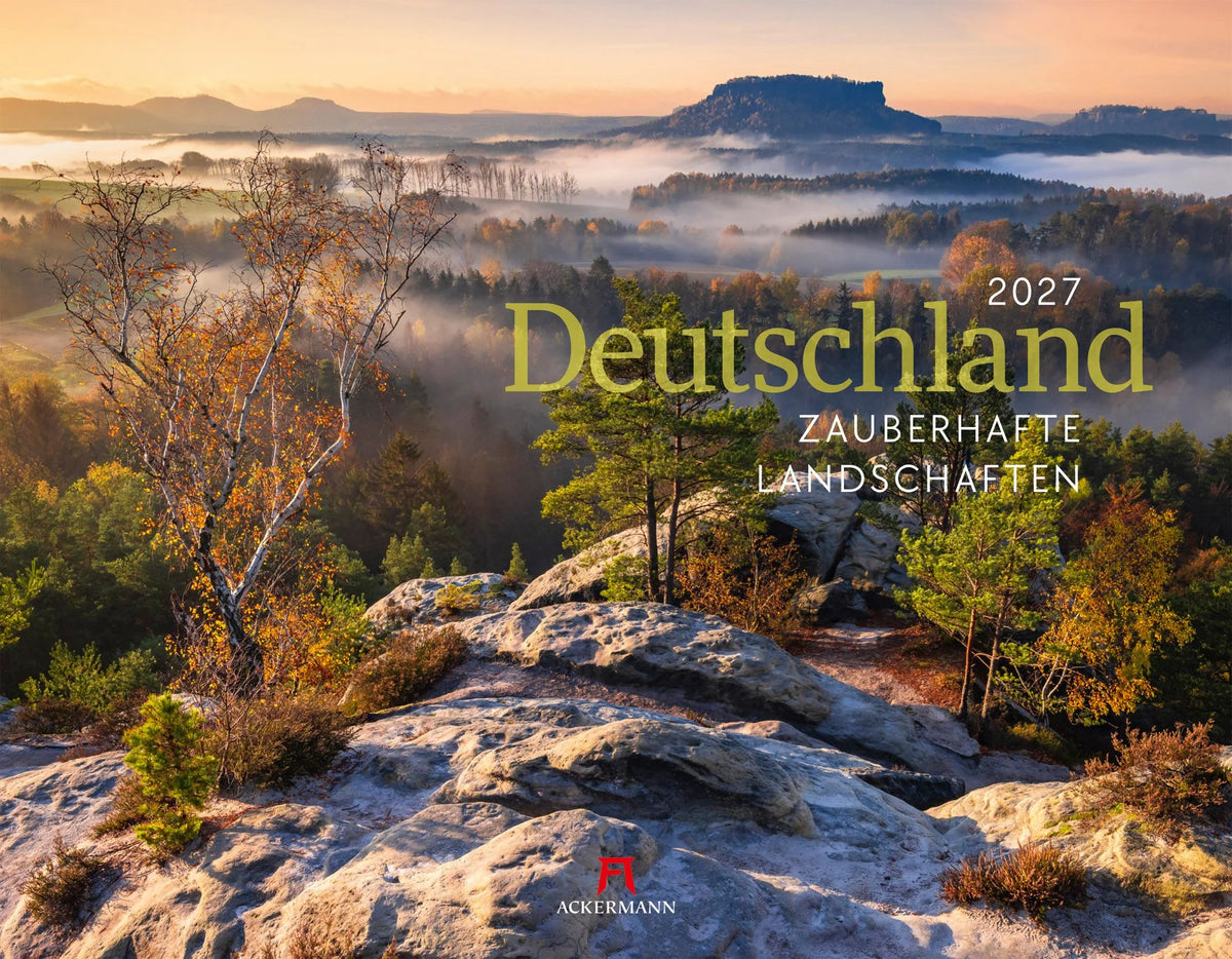 Wandkalender: Deutschland Kalender 2027 | Zauberhafte Landschaften