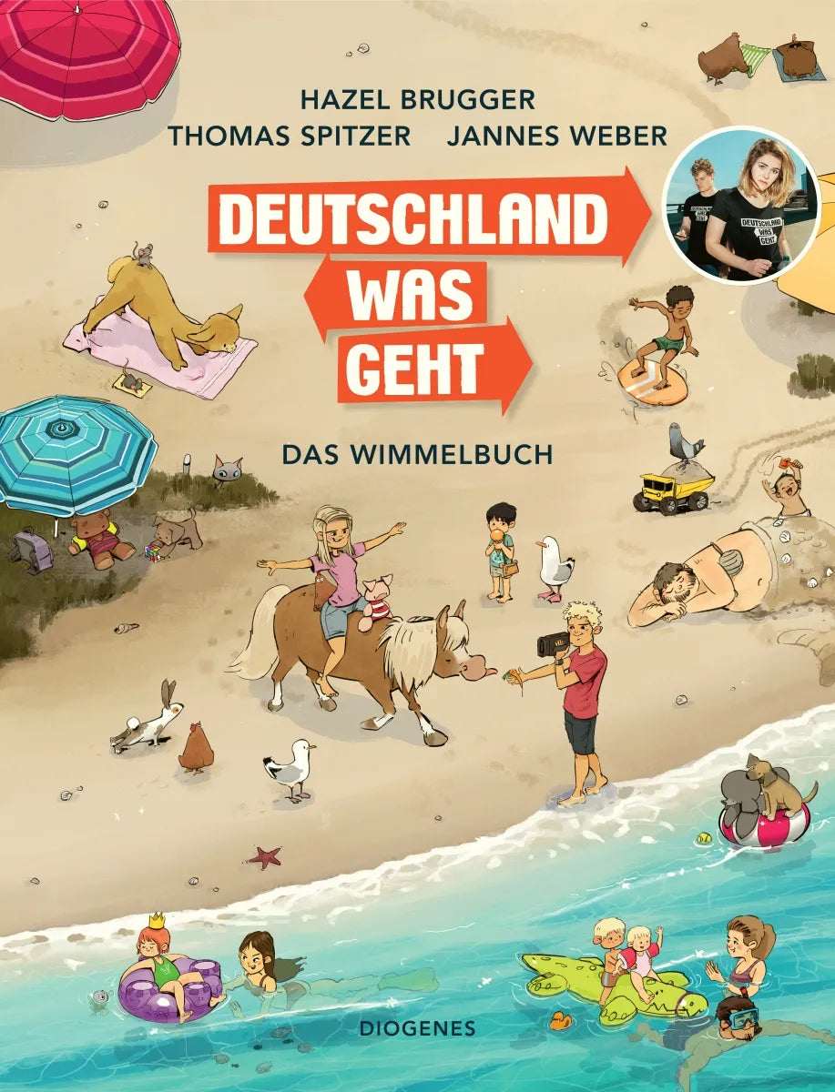 Buchcover von 'Deutschland Was Geht' - Gebundene Ausgabe von Hazel Brugger