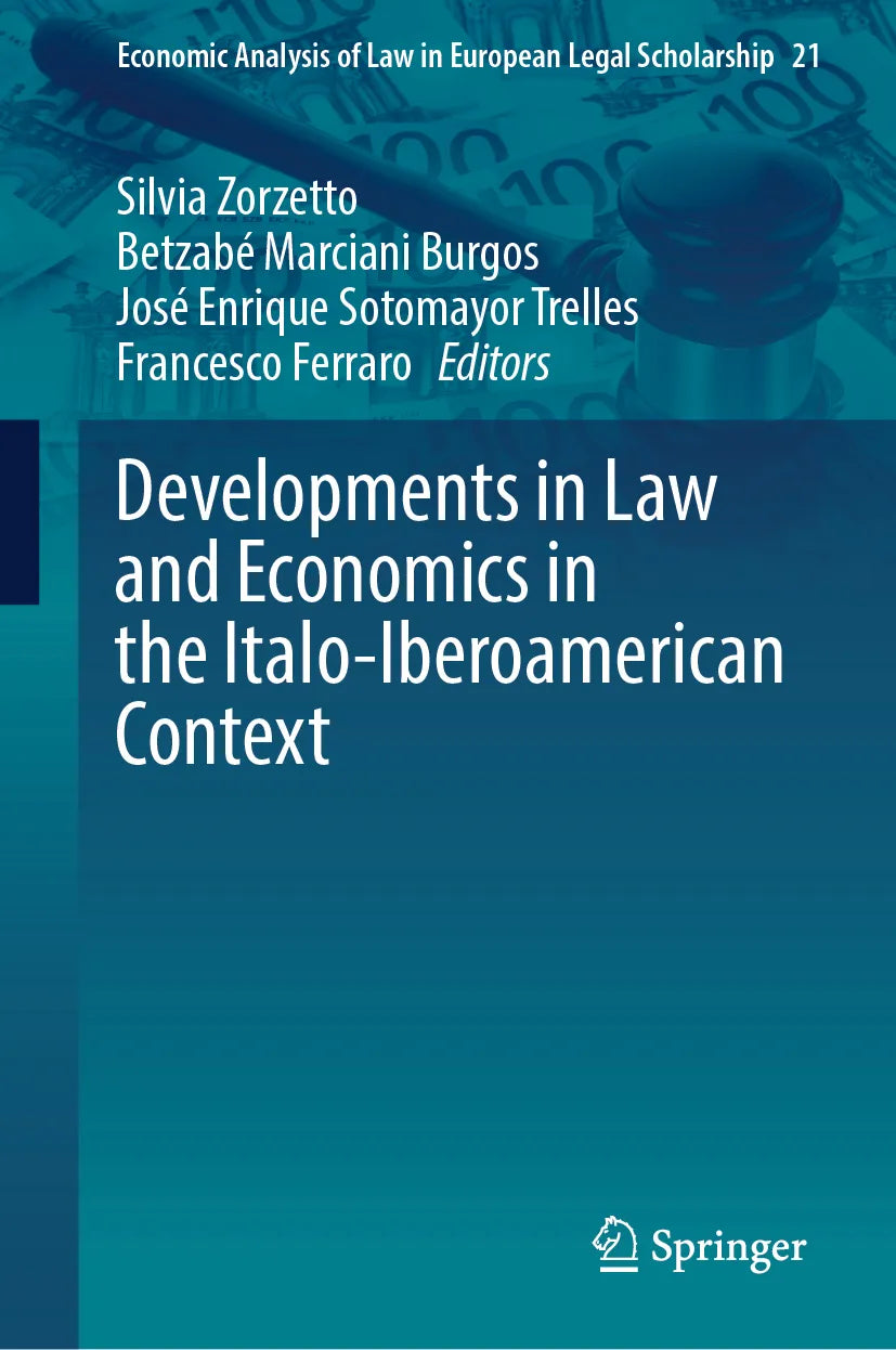 Cover: Developments in Law and Economics in the Italo-Iberoamerican Context (E-Book)