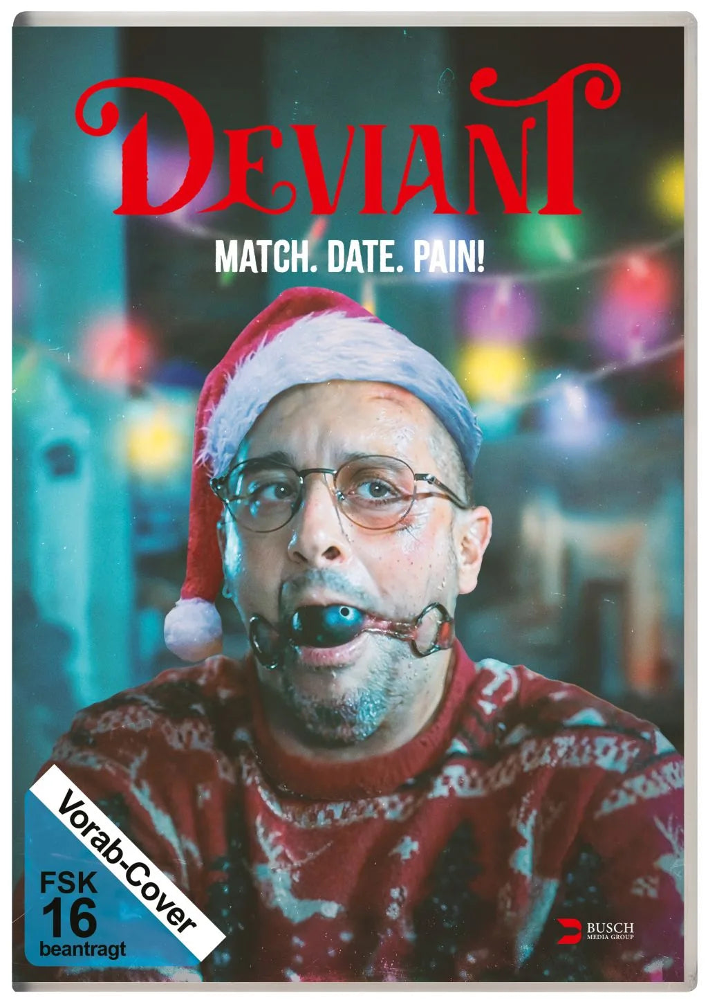 DVD-Cover: Deviant - Match. Date. Pain!. Regie: Daniel M. Caneiro. Vorläufiges ALIVE-Cover; finale Abbildung folgt