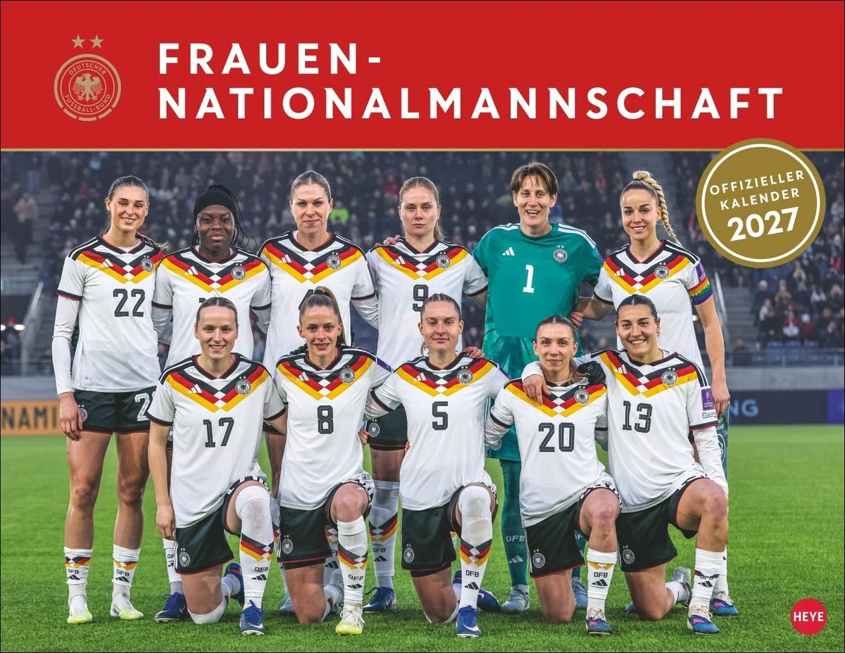 Wandkalender: DFB Frauen Posterkalender 2027