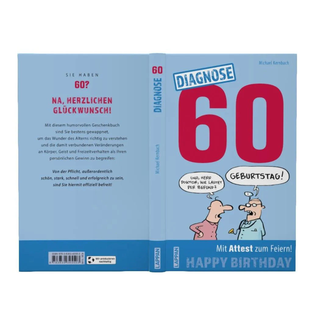 Detailansicht: Diagnose 60 Happy Birthday (Hardcover)