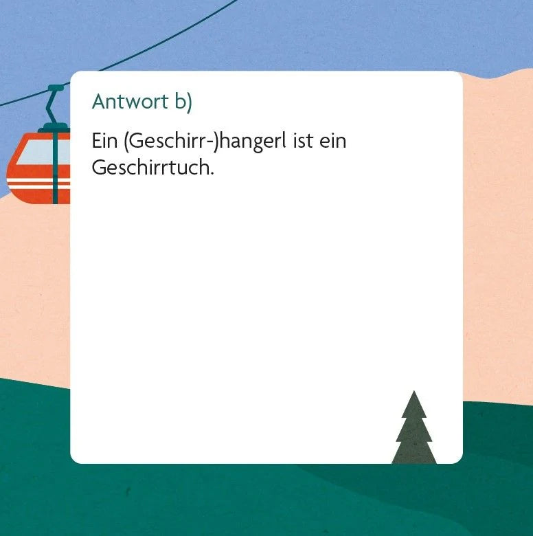 Dialekt-Quiz Österreich – Ansicht