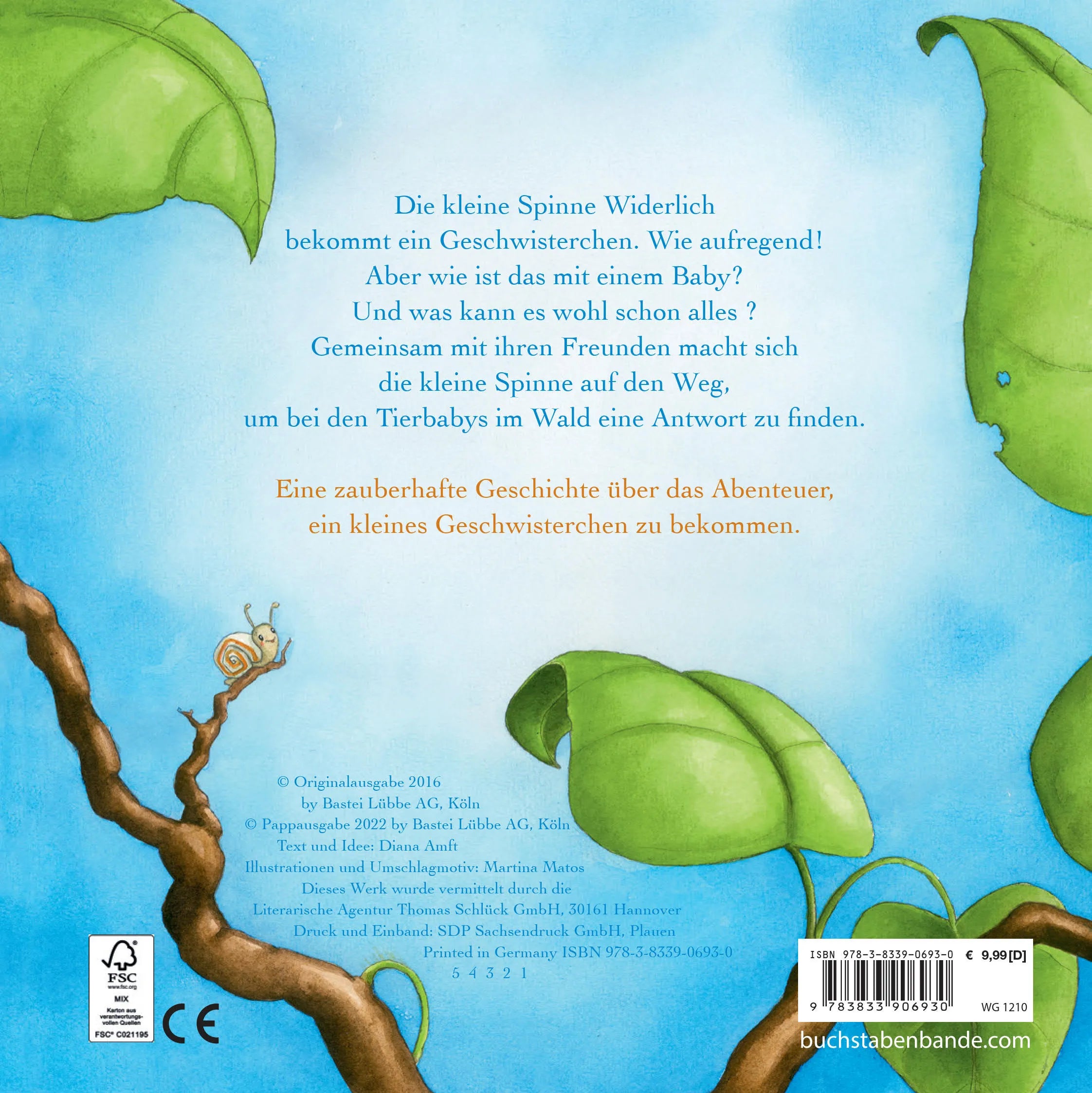 Produktansicht: Die kleine Spinne Widerlich - Das Geschwisterchen Pappbilderbuch (Gebundene Ausgabe)