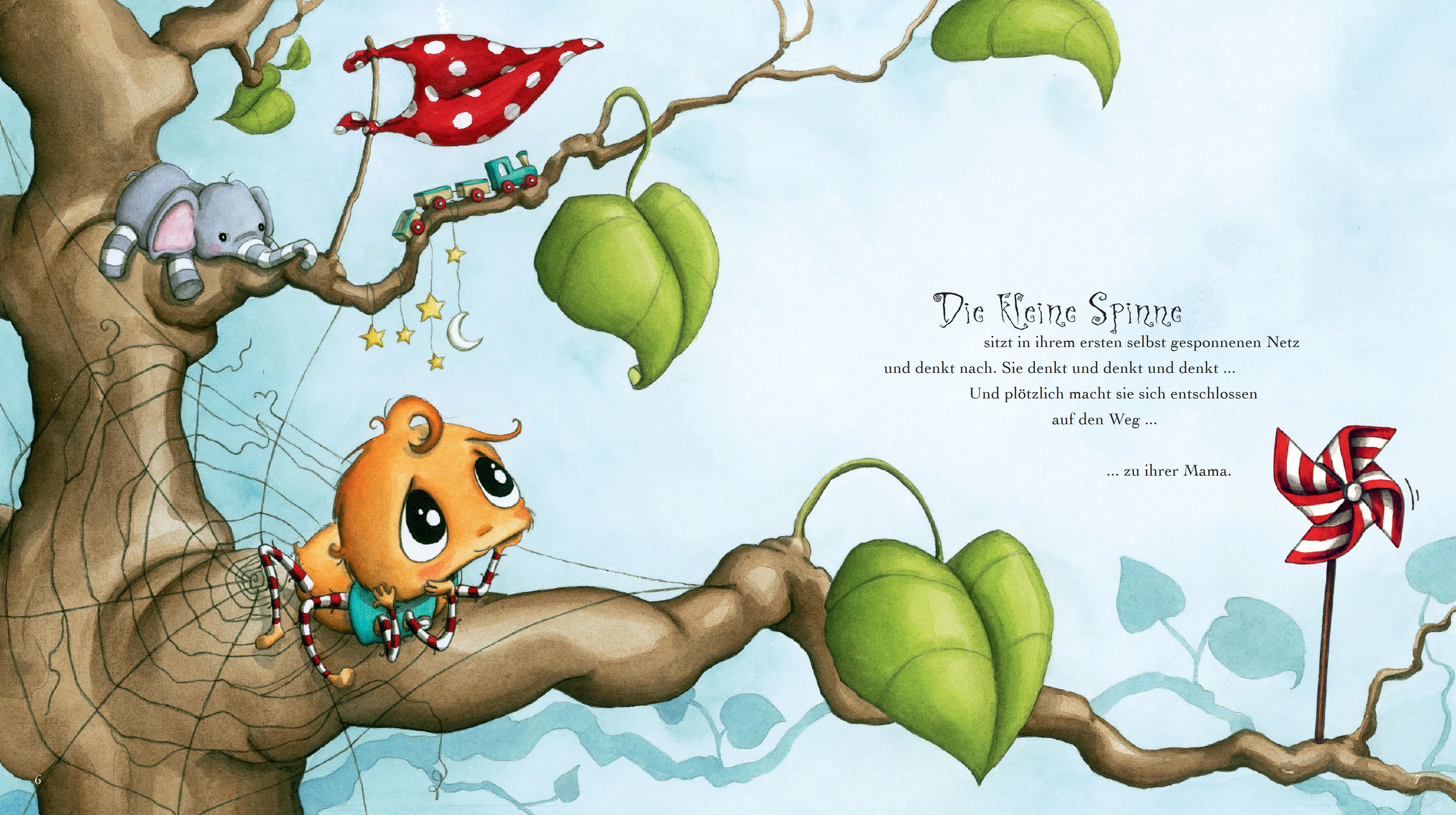 Produktansicht: Die kleine Spinne Widerlich - Der große Sammelband (Gebundene Ausgabe)