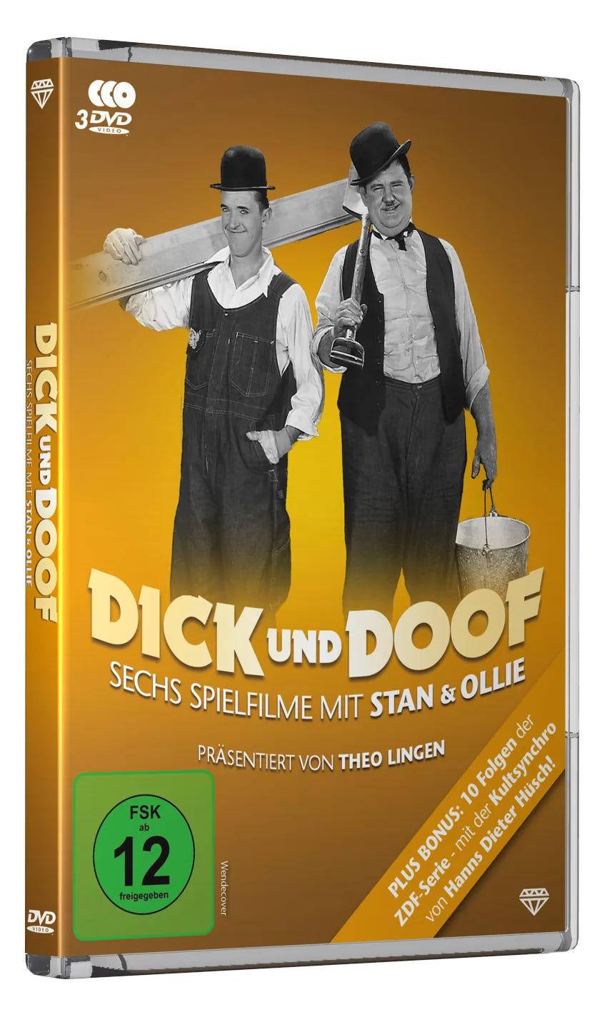 Produktansicht 1 von Dick und Doof - 6 Spielfilme mit Stan & Ollie – DVD