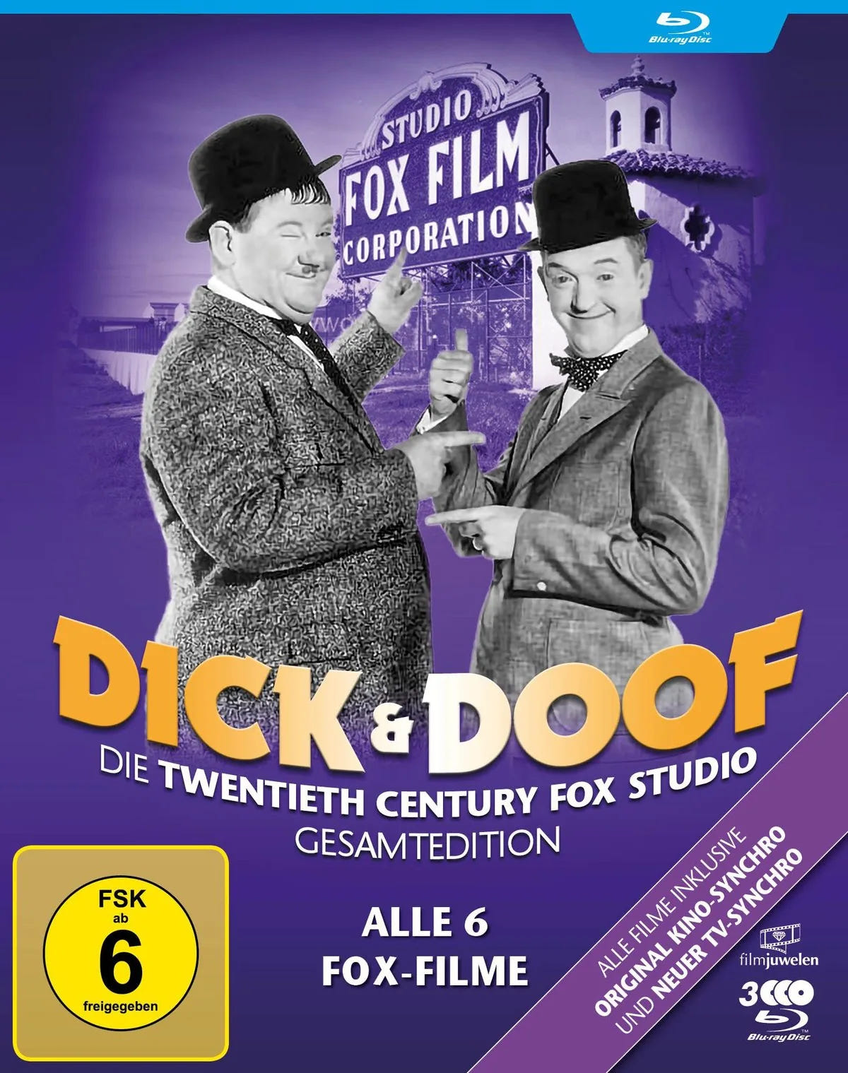 Dick und Doof - Die Fox-Studio-Gesamtedition - Blu-ray Disc