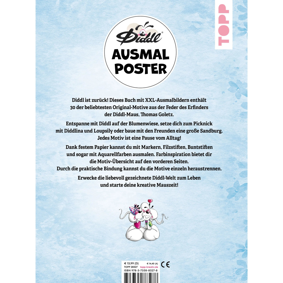 Detailansicht: DIDDL – Ausmalposter (Taschenbuch)