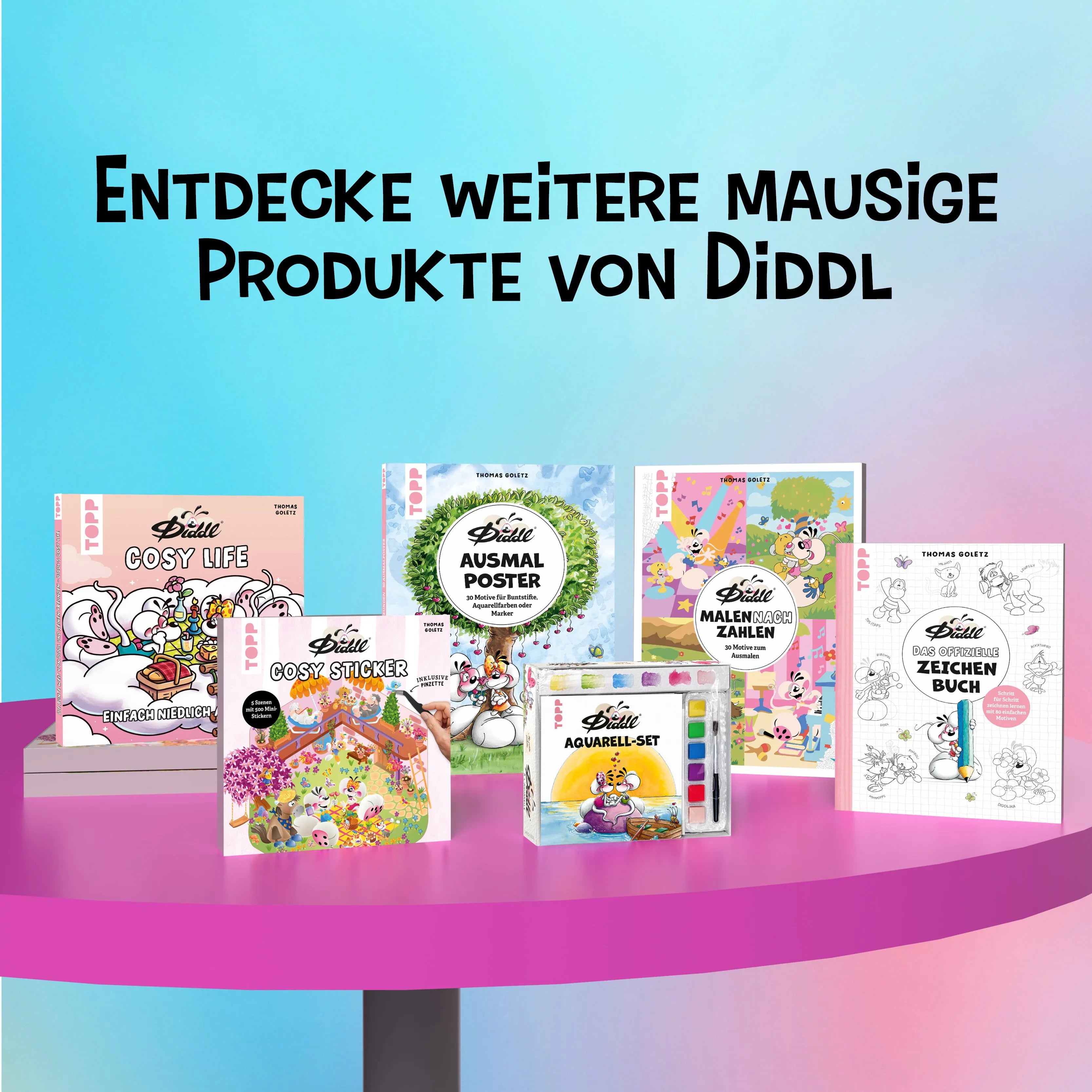 Detailansicht: DIDDL – Cosy Sticker (Taschenbuch)