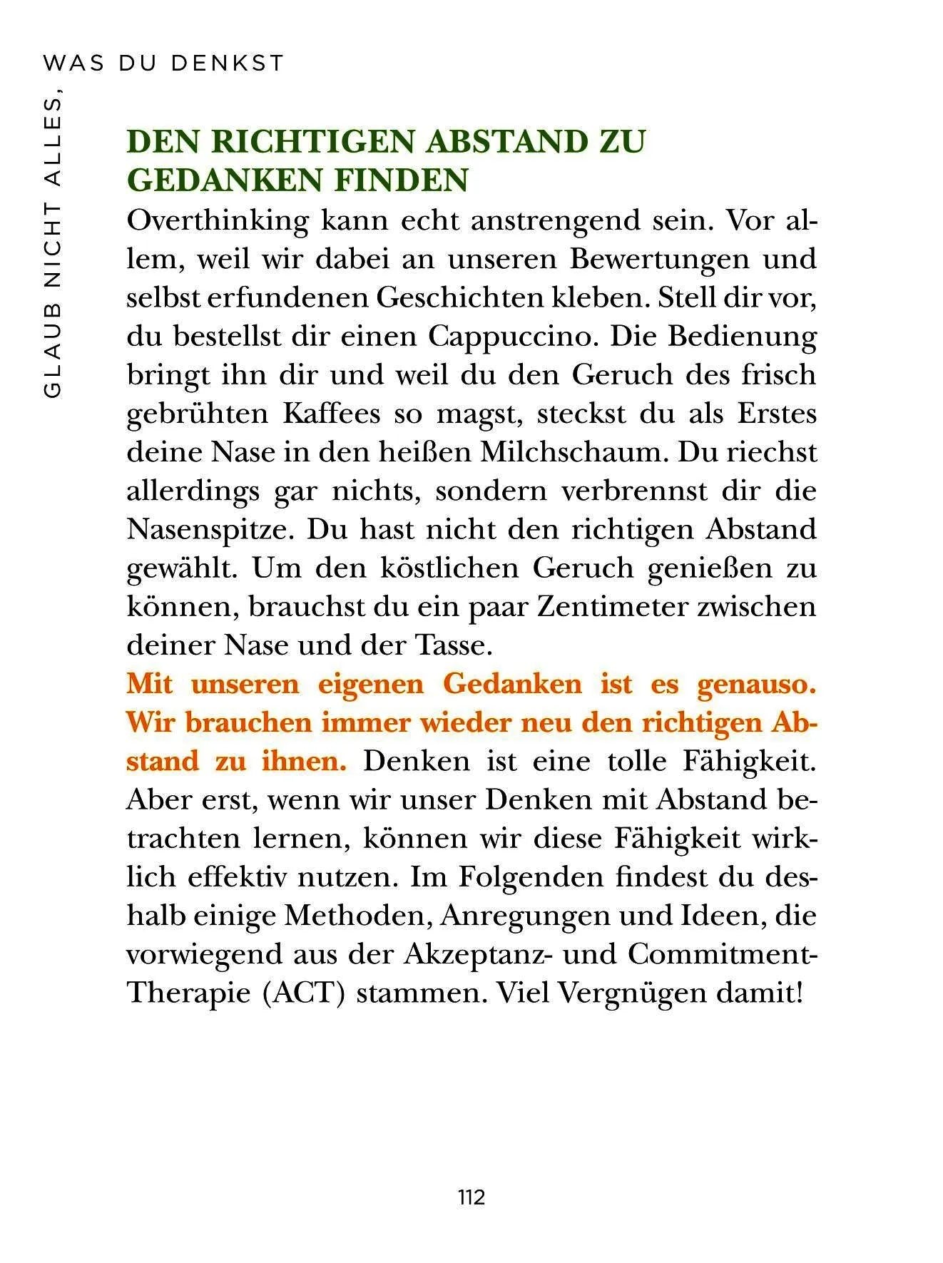 Detailansicht: Die 1-Minuten-Strategie gegen Overthinking (Hardcover)