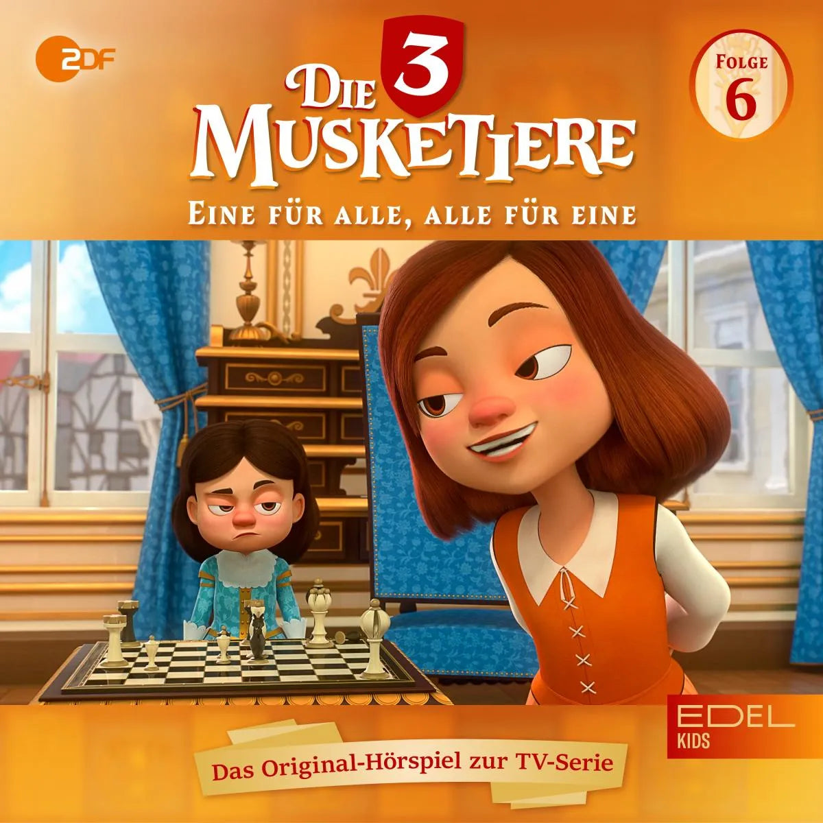 Cover: Die 3 Musketiere, Folge 6 (Hörbuch Download) von Christine Hegeler