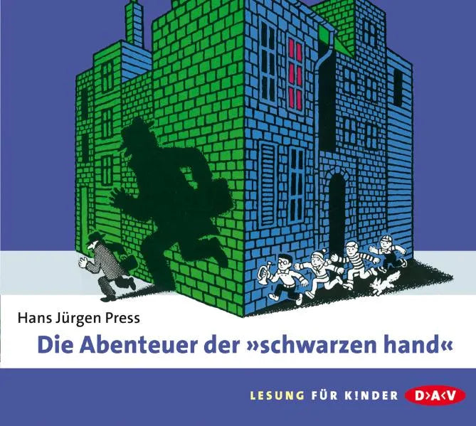 Buchcover von 'Die Abenteuer der "schwarzen hand"' - Hörbuch (CD) von Hans Jürgen Press