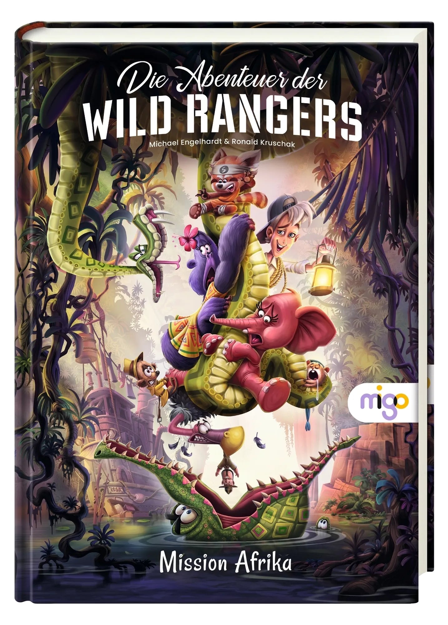 Produktansicht: Die Abenteuer der Wild Rangers. Mission Afrika (Gebundene Ausgabe)