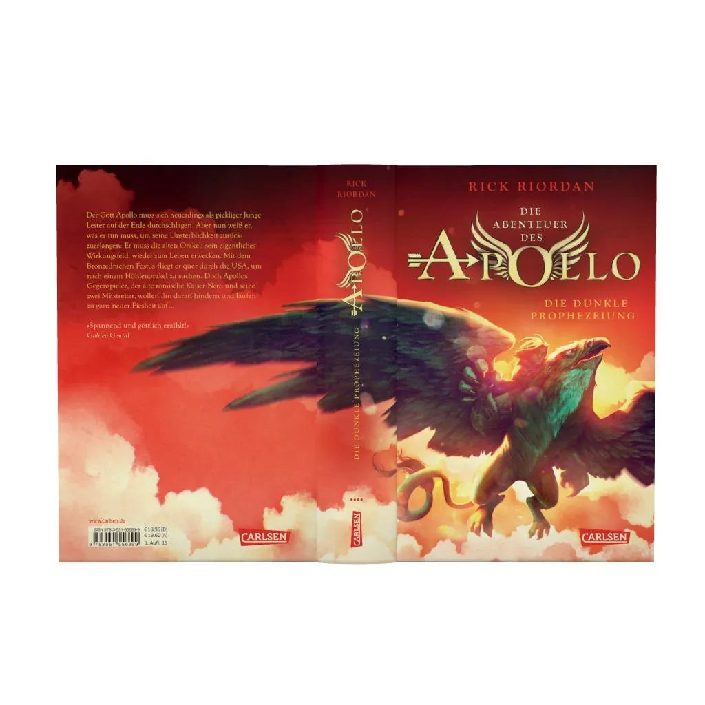 Produktansicht: Die Abenteuer des Apollo 2: Die dunkle Prophezeiung (Gebundene Ausgabe)